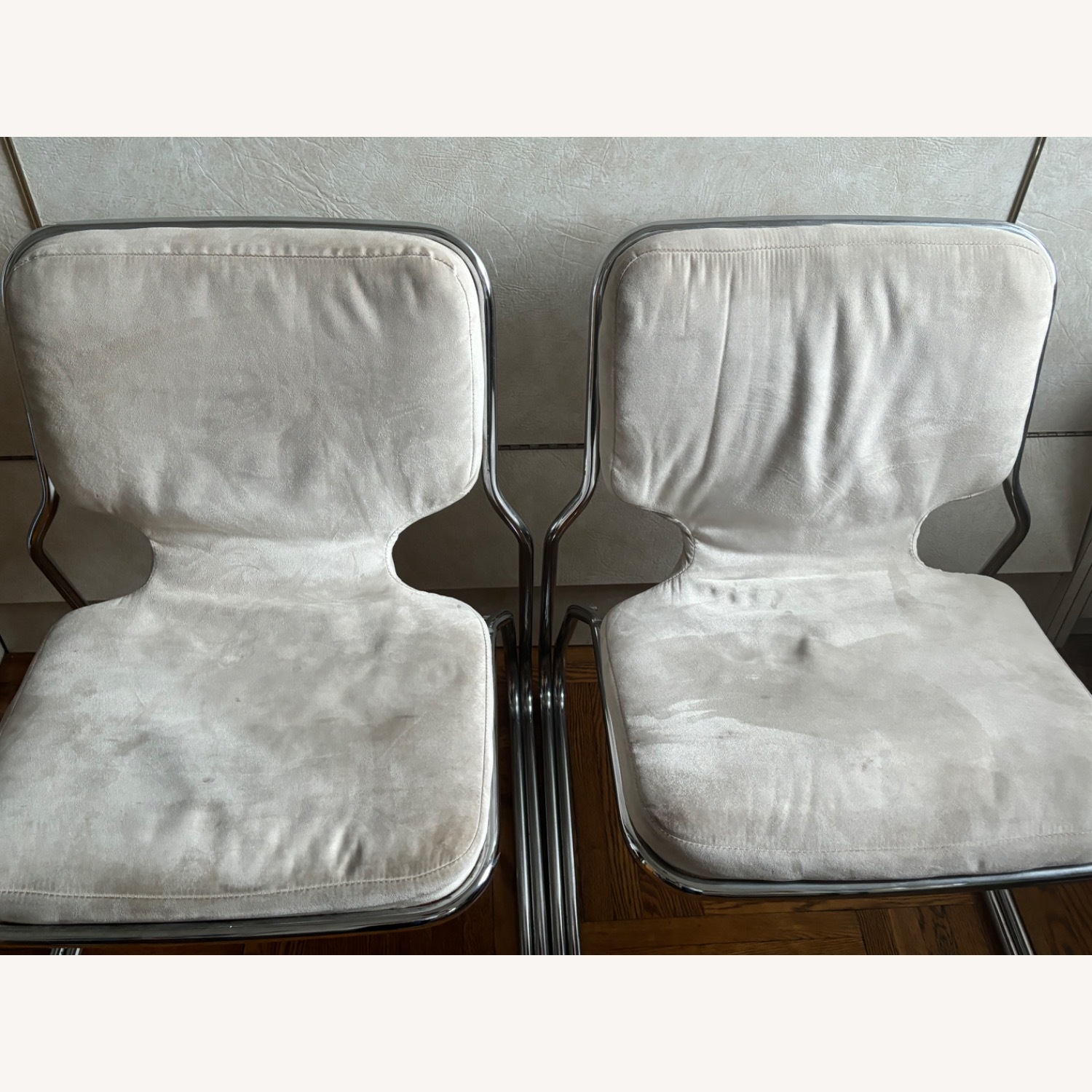 2 Chrome Chairs - image-2