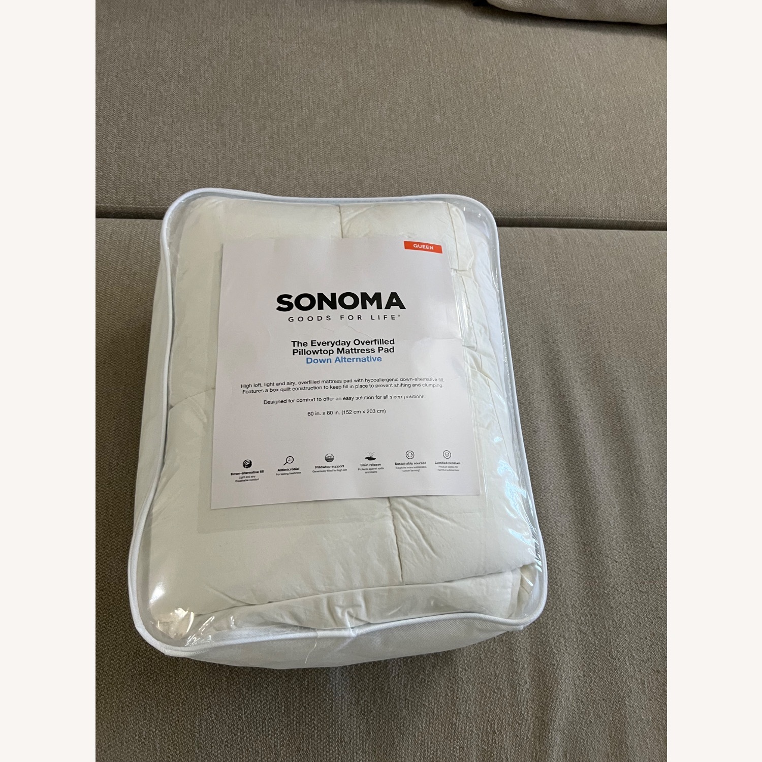 IKEA Friheten Sleeper Sofa in Beige - image-8