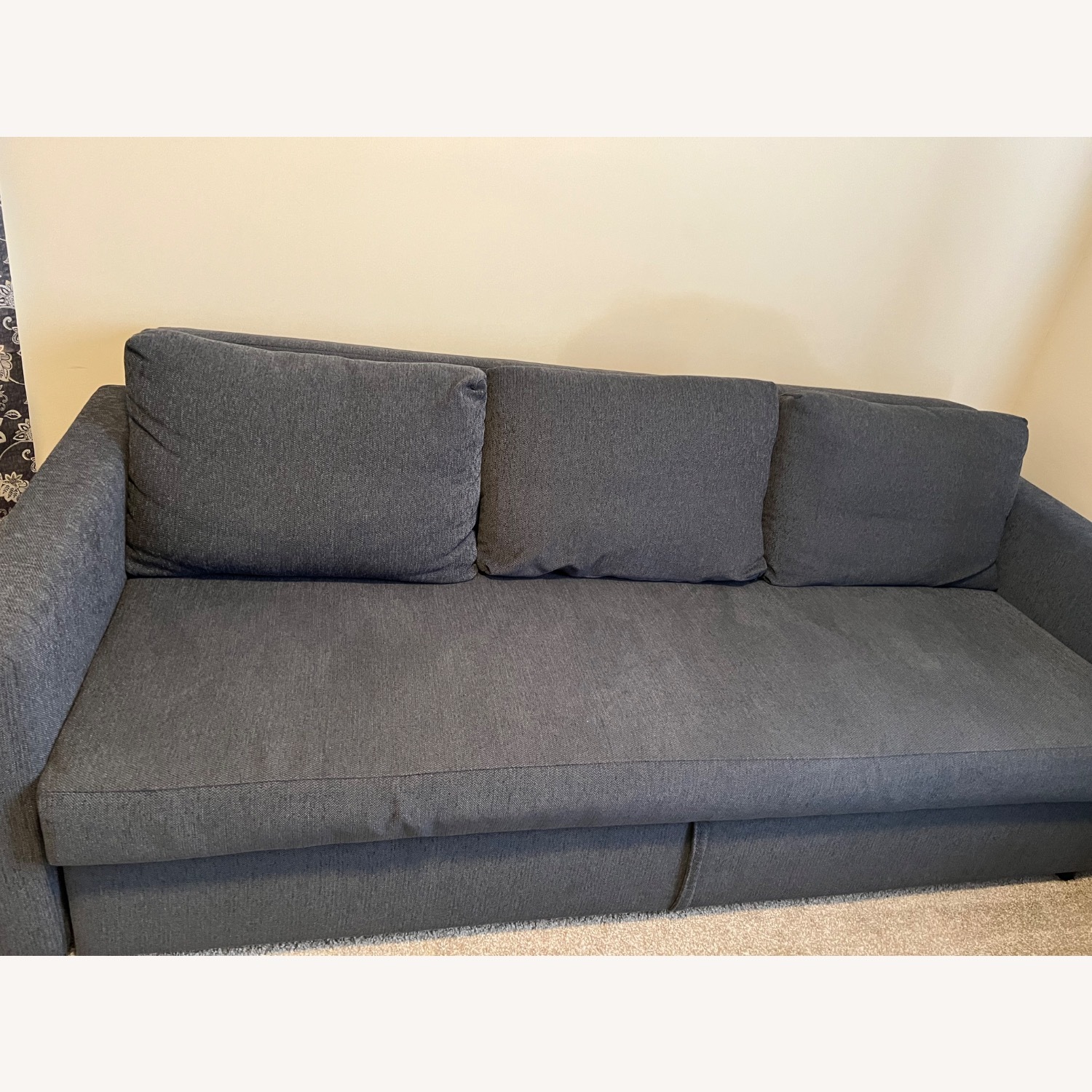IKEA Friheten Sleeper Sofa Hyllie Dark Grey - image-1