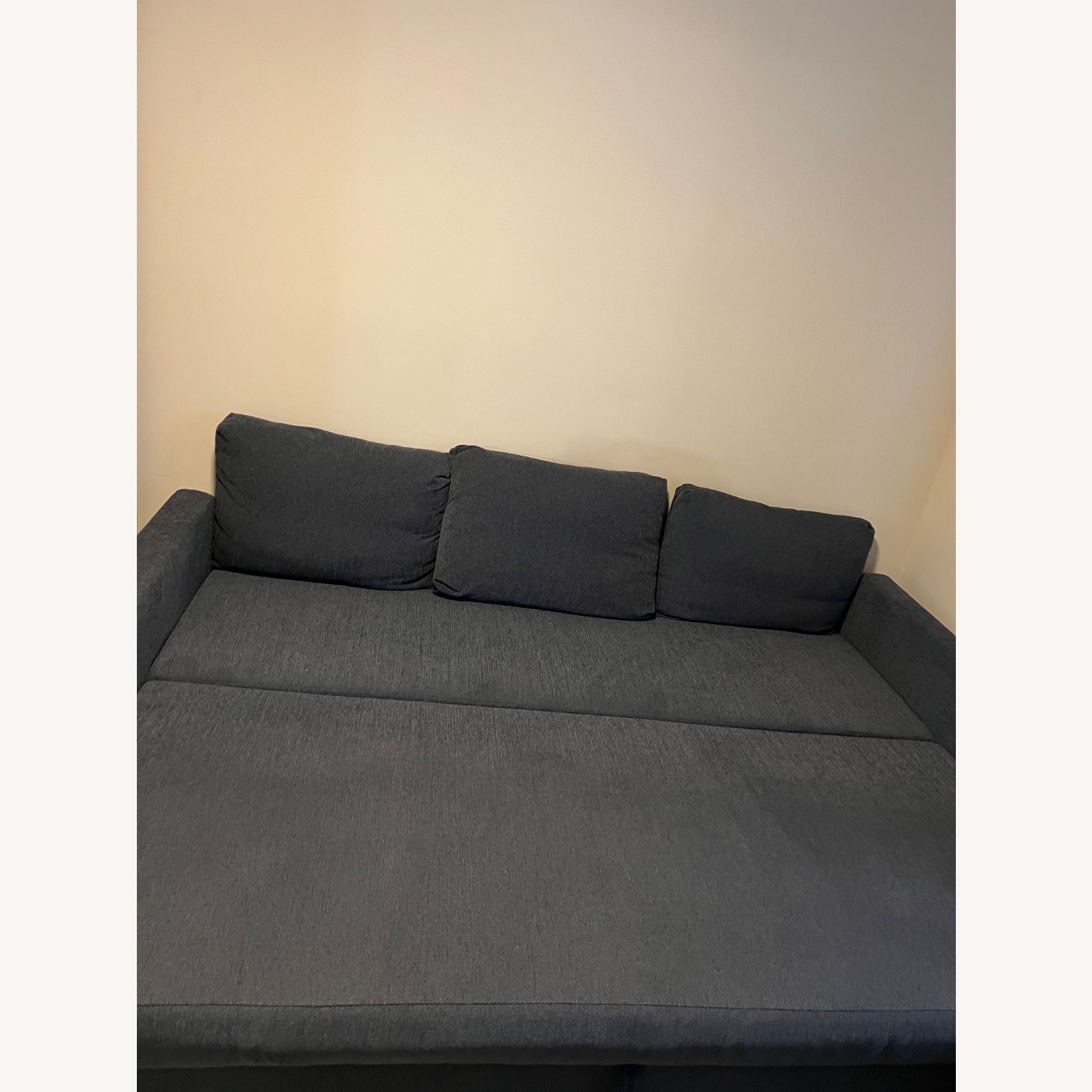 IKEA Friheten Sleeper Sofa Hyllie Dark Grey - image-6