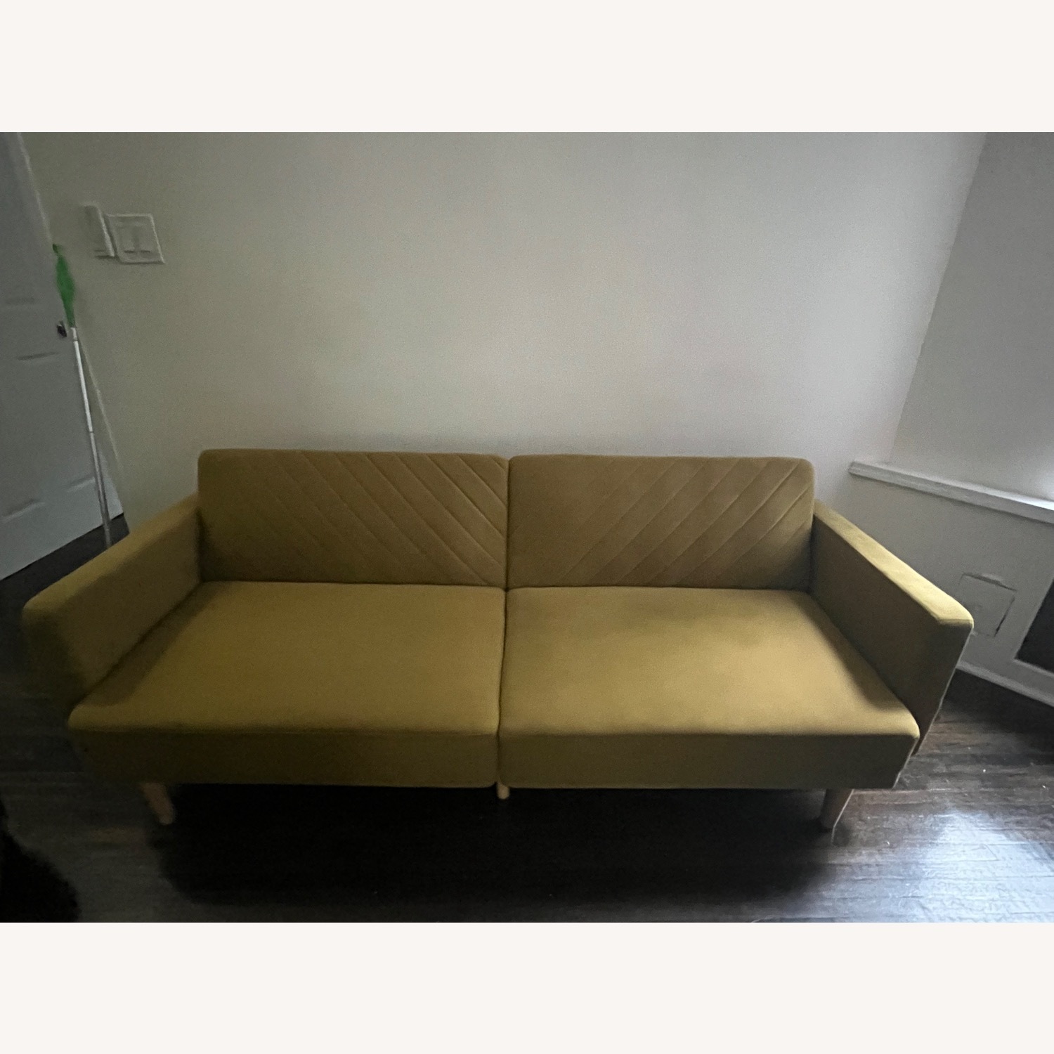 Walmart Mopio Chloe Futon Sleeper Sofa - image-2