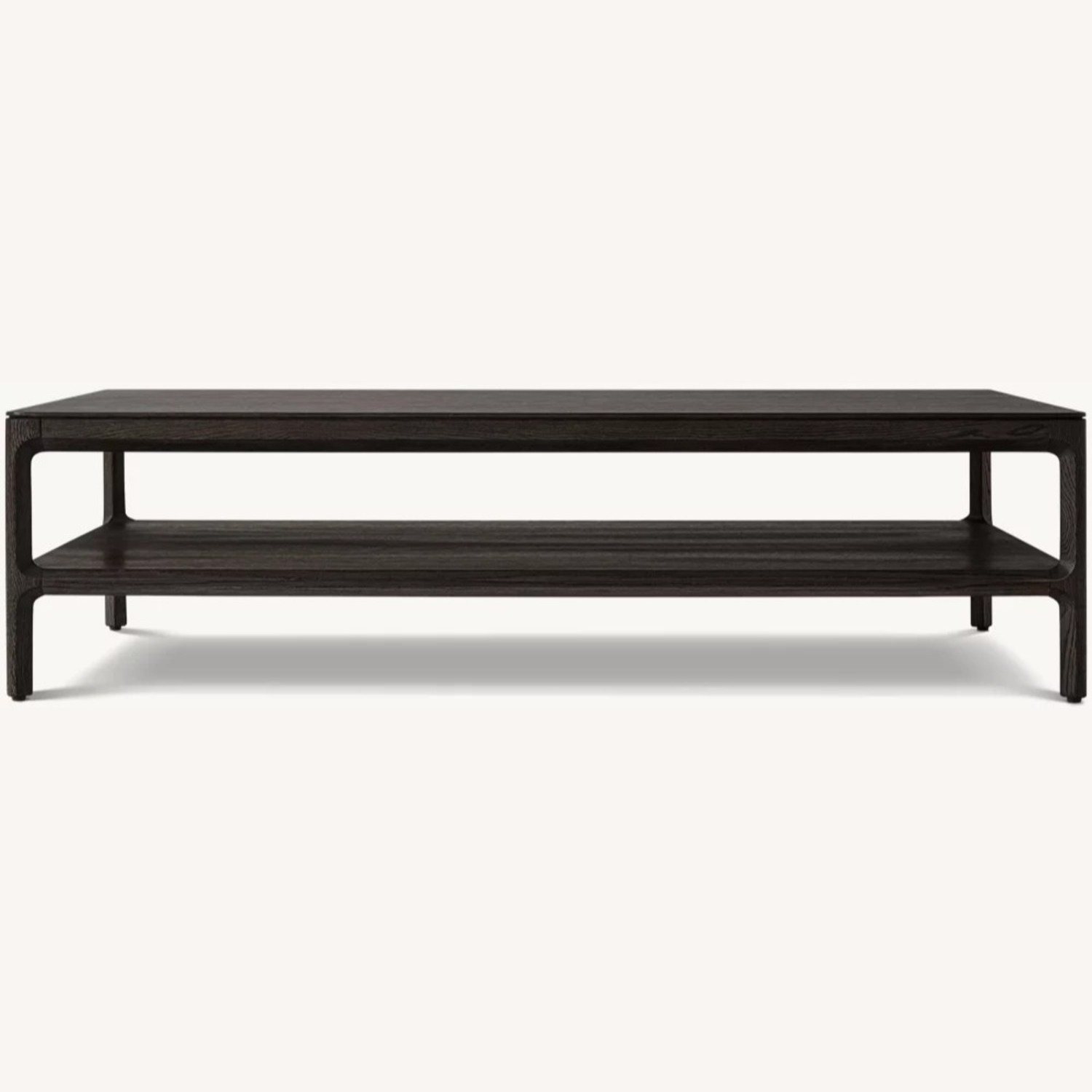 RH Padua Square Coffee Table – Black Oak, 60" - image-0