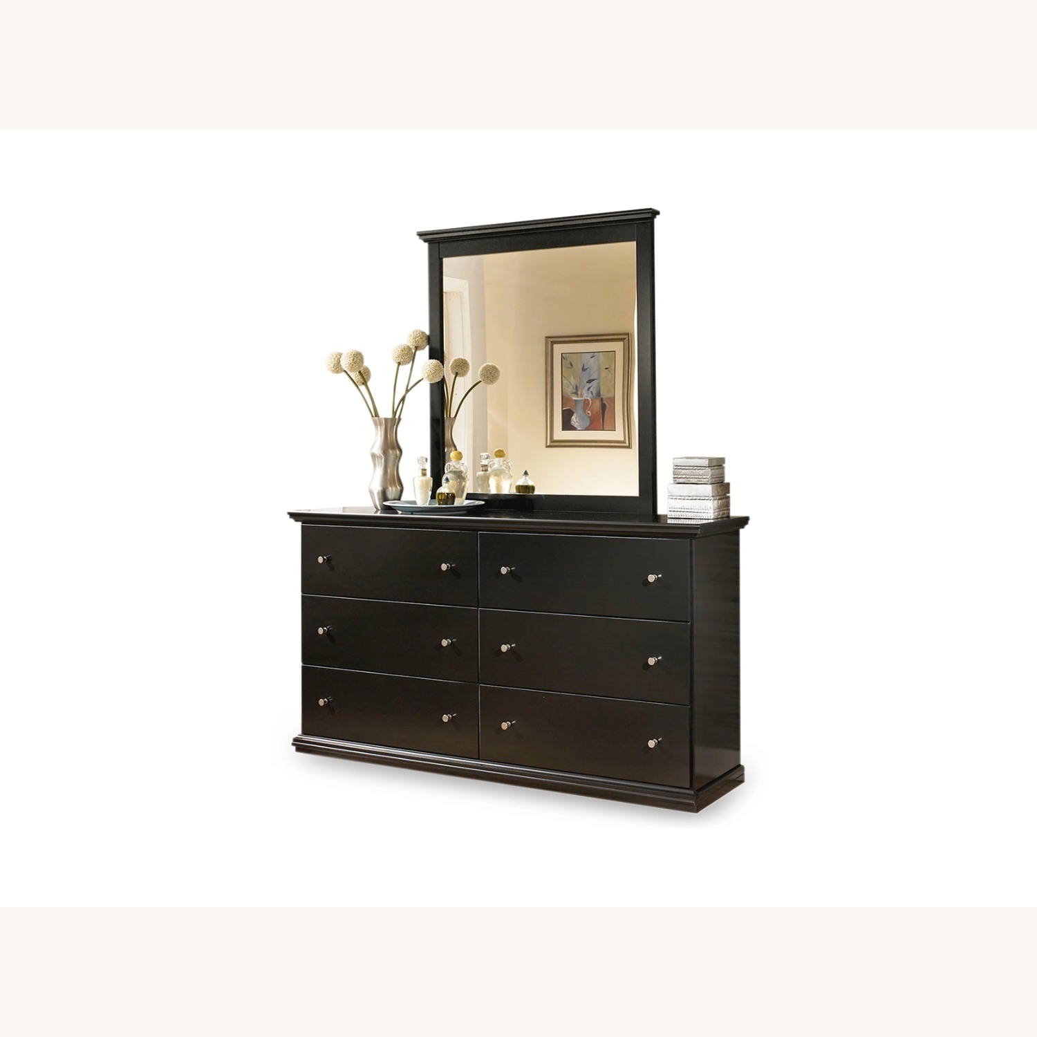 6 Drawer Dresser with Mirror - image-0