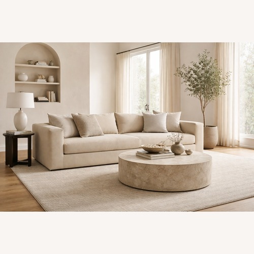 Used RH Maddox Bench Seat Sofa 9", Down, Luxe for sale on AptDeco