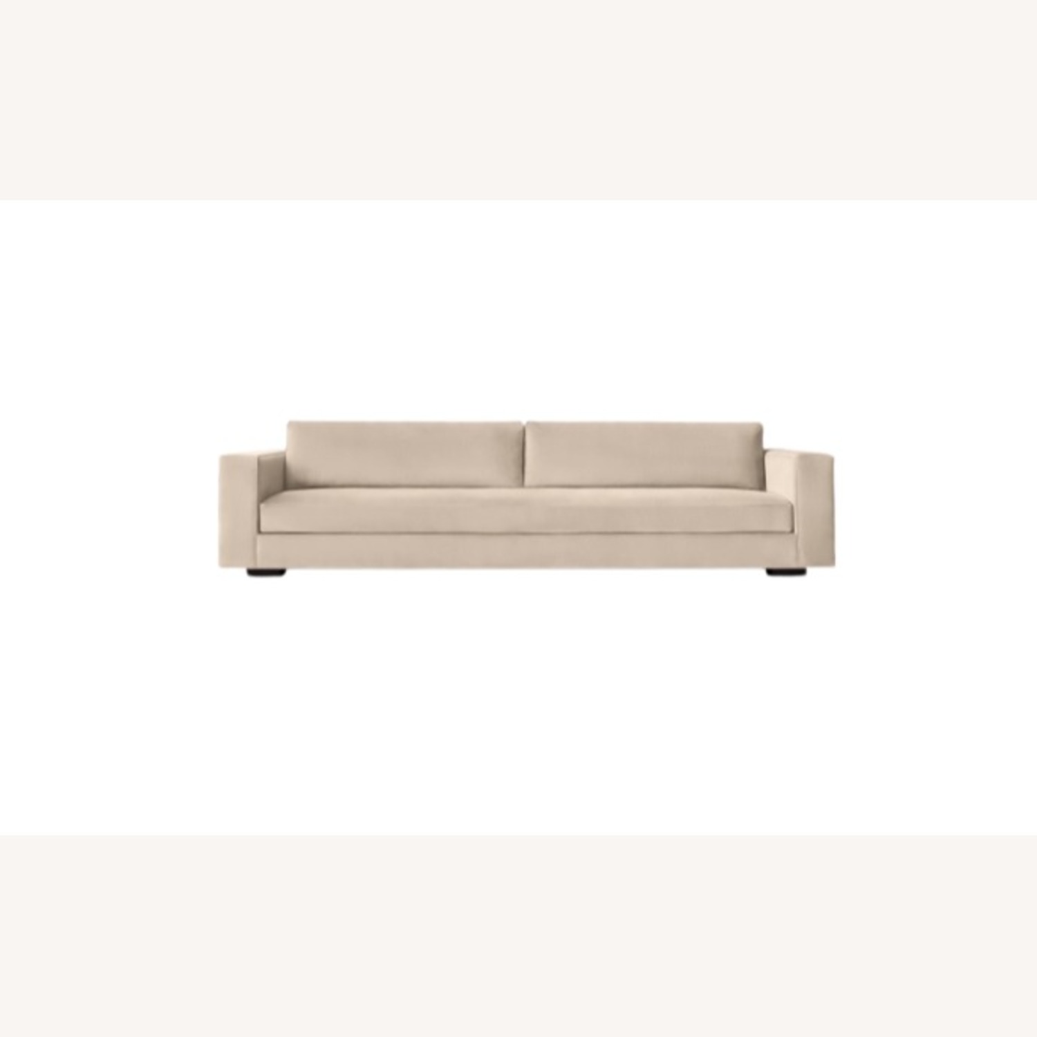RH Maddox Bench Seat Sofa 9", Down, Luxe - image-0