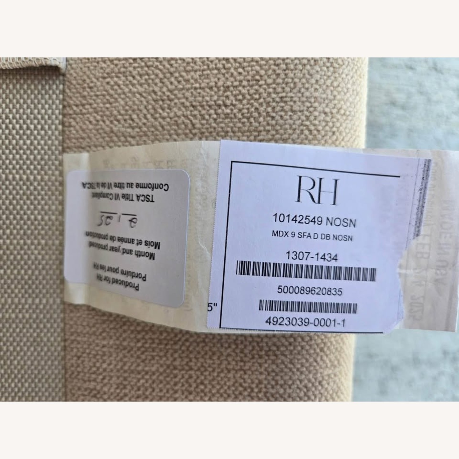 RH Maddox Bench Seat Sofa 9", Down, Luxe - image-9