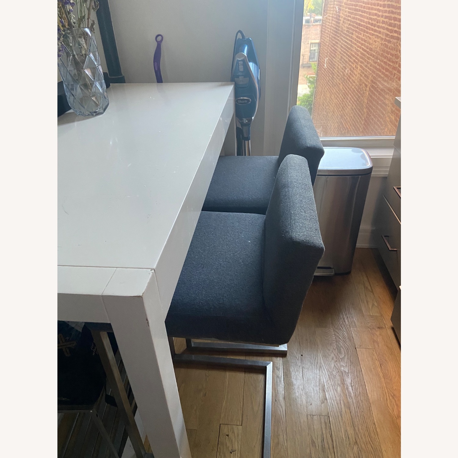 Room & Board Lira Gray Chairs - image-3