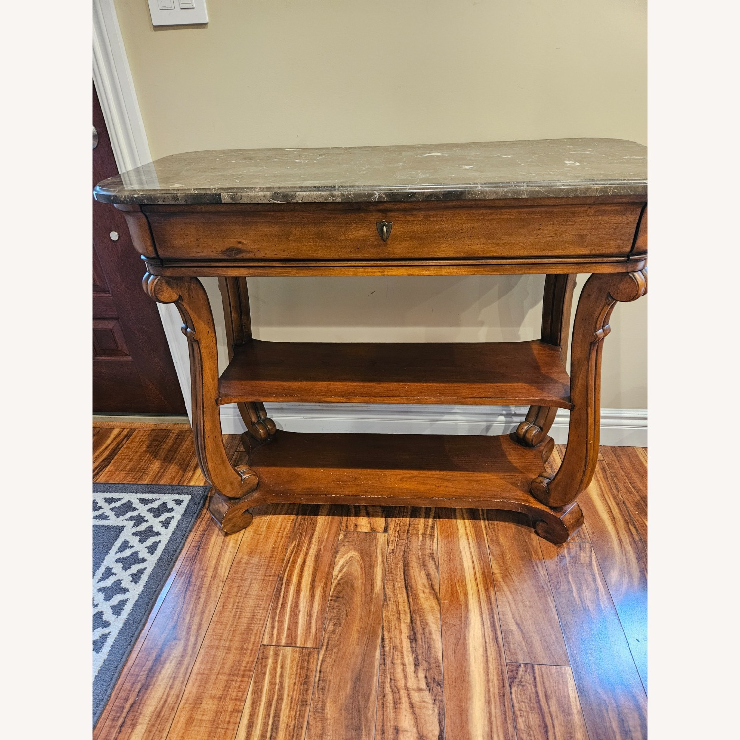 Marble Top Hall, Side or Foyer Table - image-4