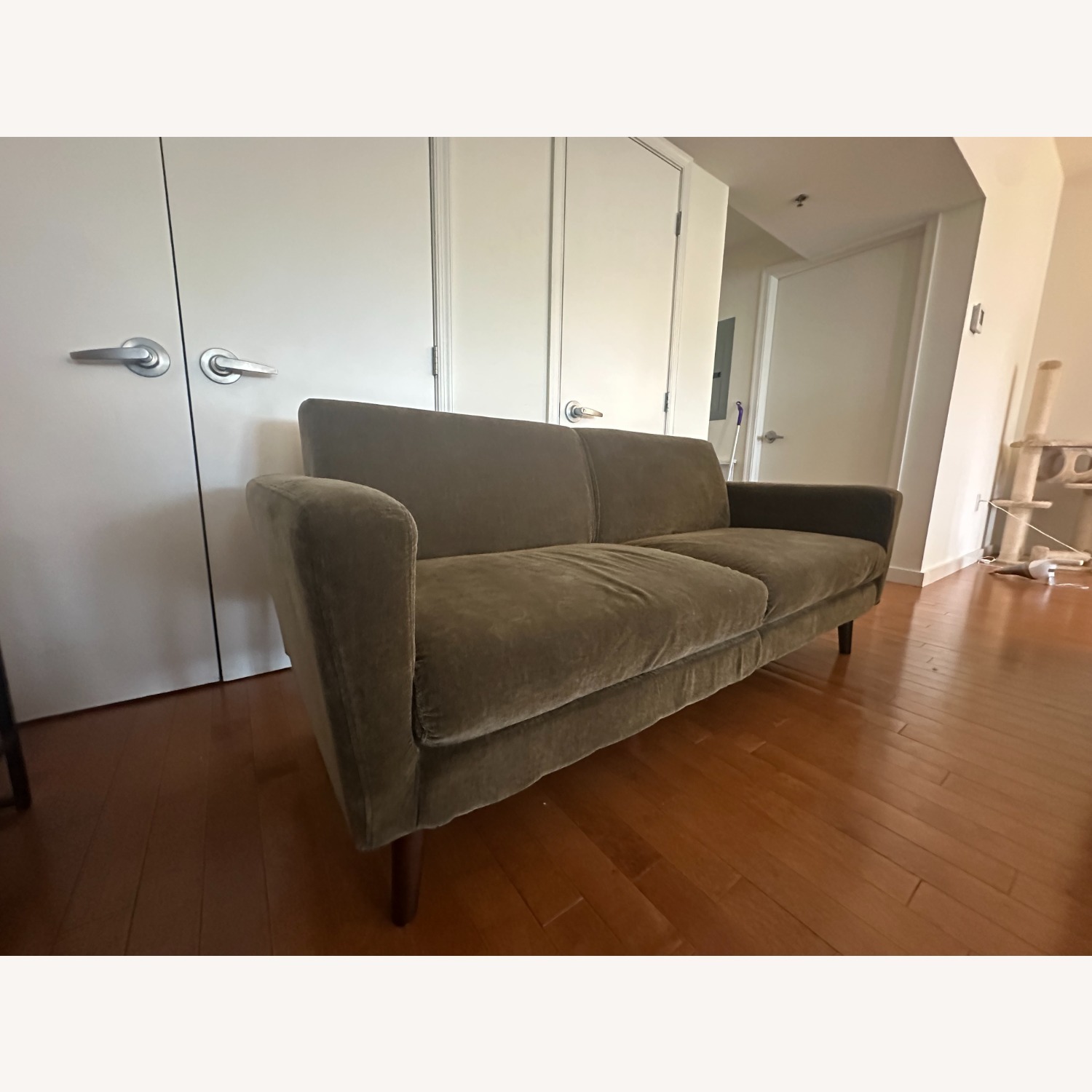 West Elm Green Andes Sofa - image-2