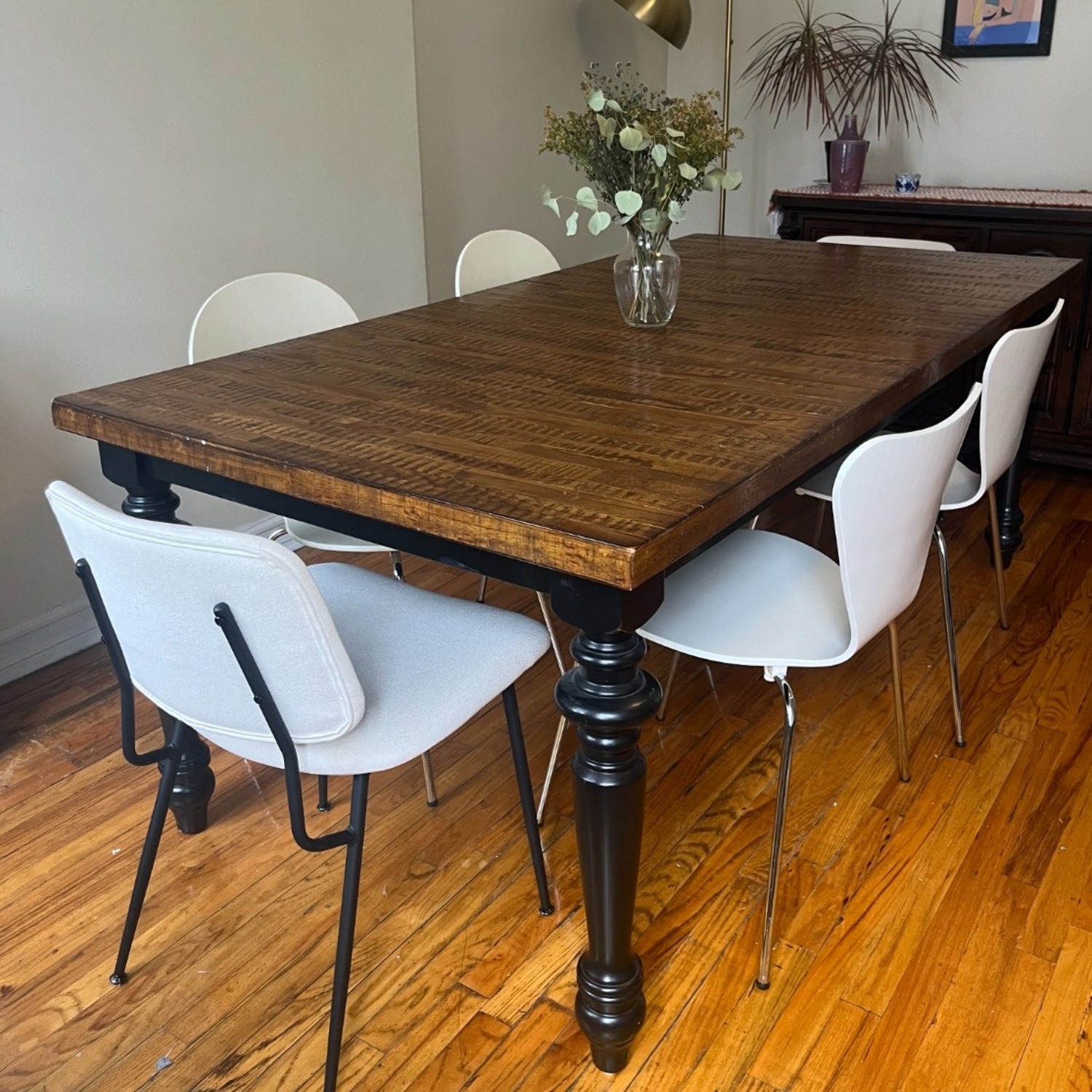 Solid Wood Dining Room Table - image-2