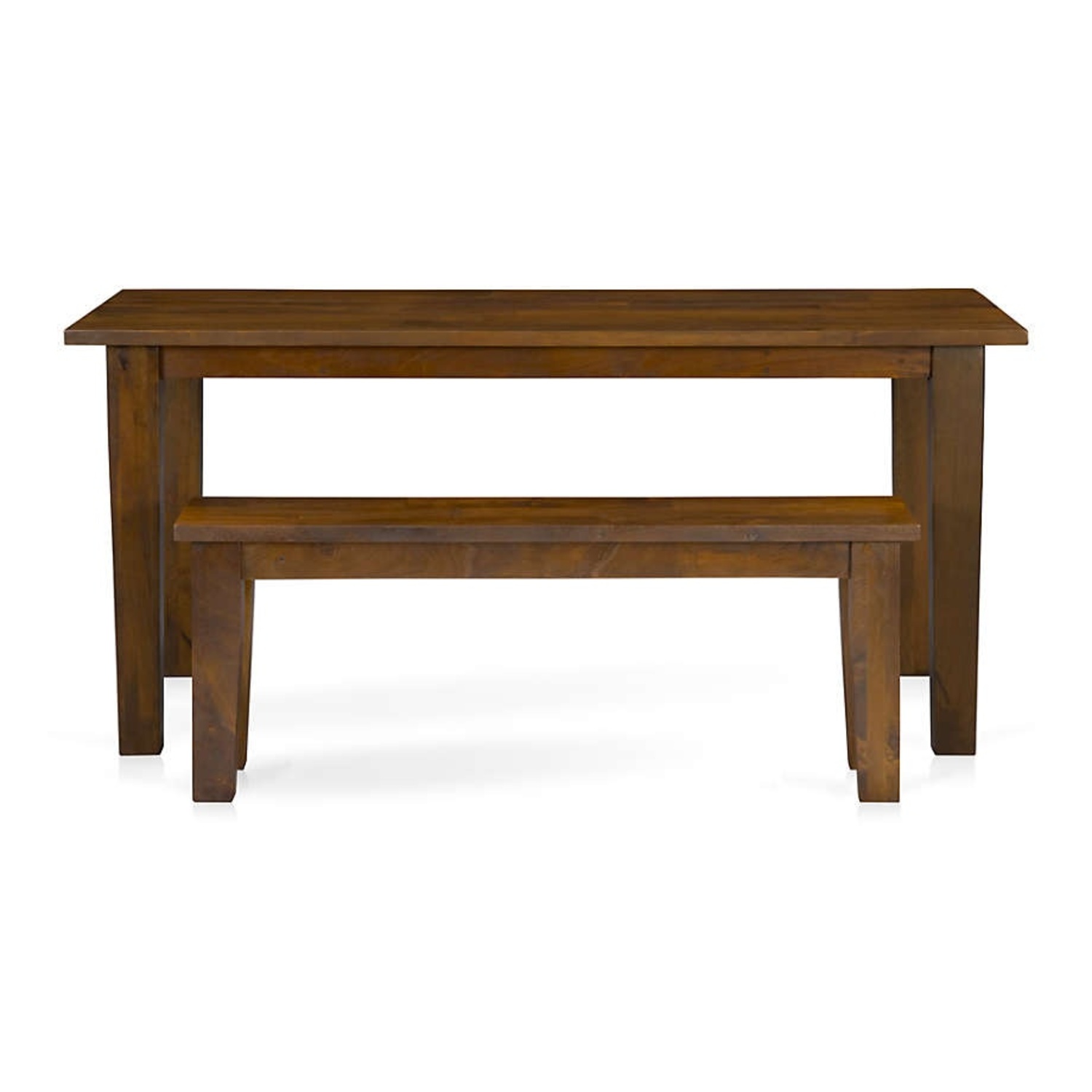 Crate & Barrel Dining Table and Two Benches - image-6