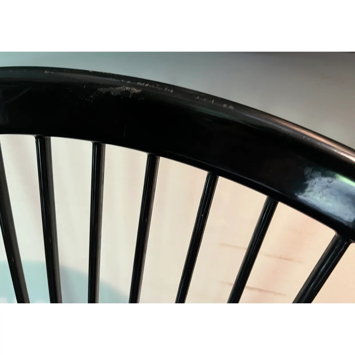 Dining Chair Highback Italian Deco in Blue - image-6