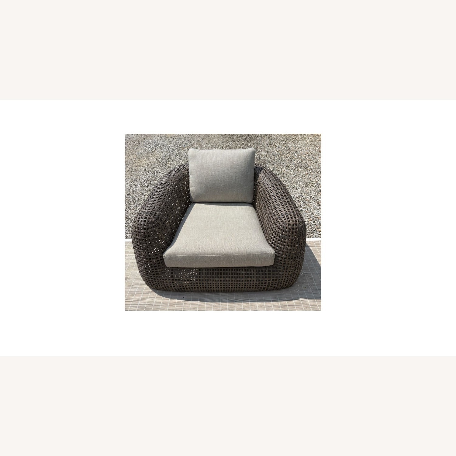Restoration Hardware Gemini Outdoor Seating Set 6 Pieces - image-9