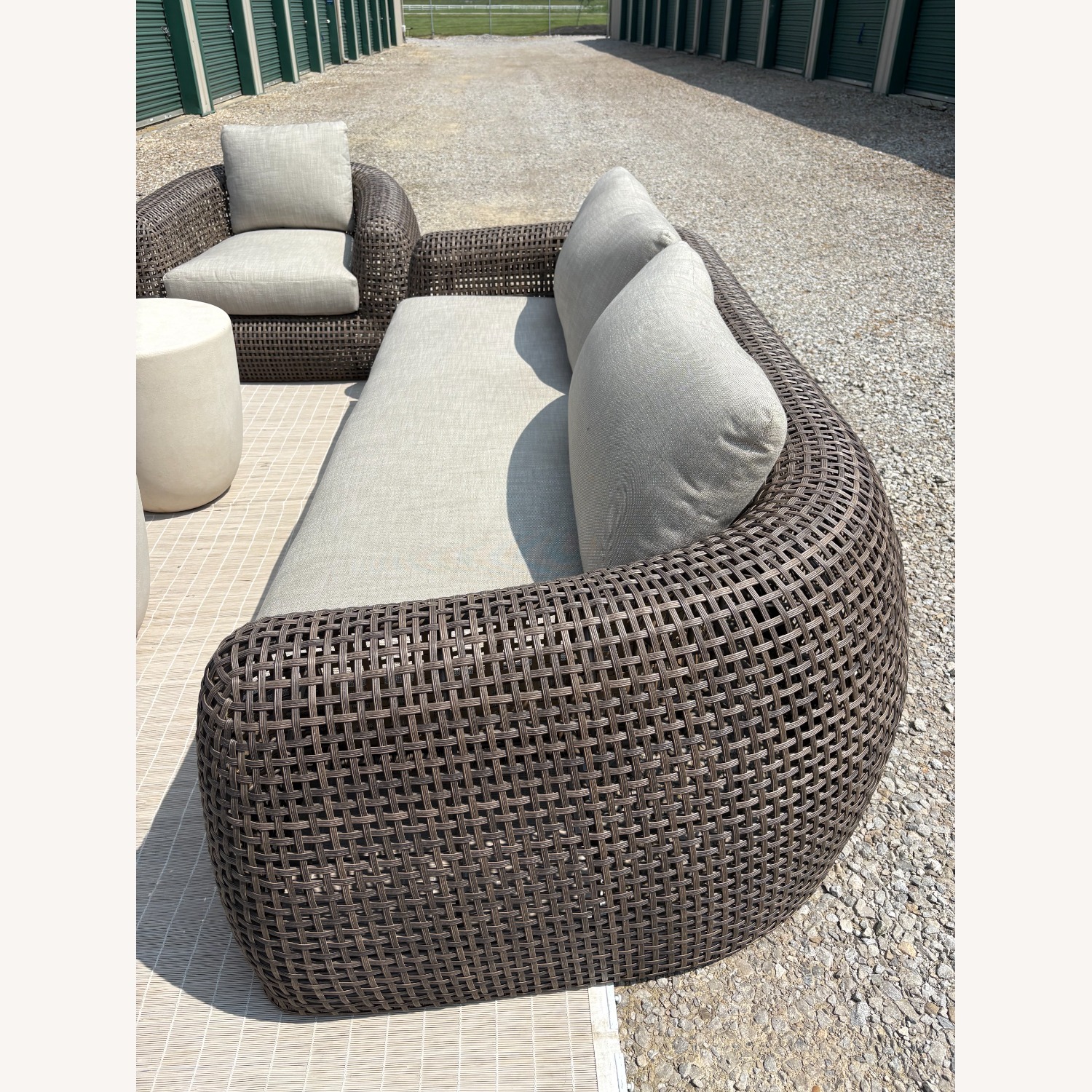 Restoration Hardware Gemini Outdoor Seating Set 6 Pieces - image-24