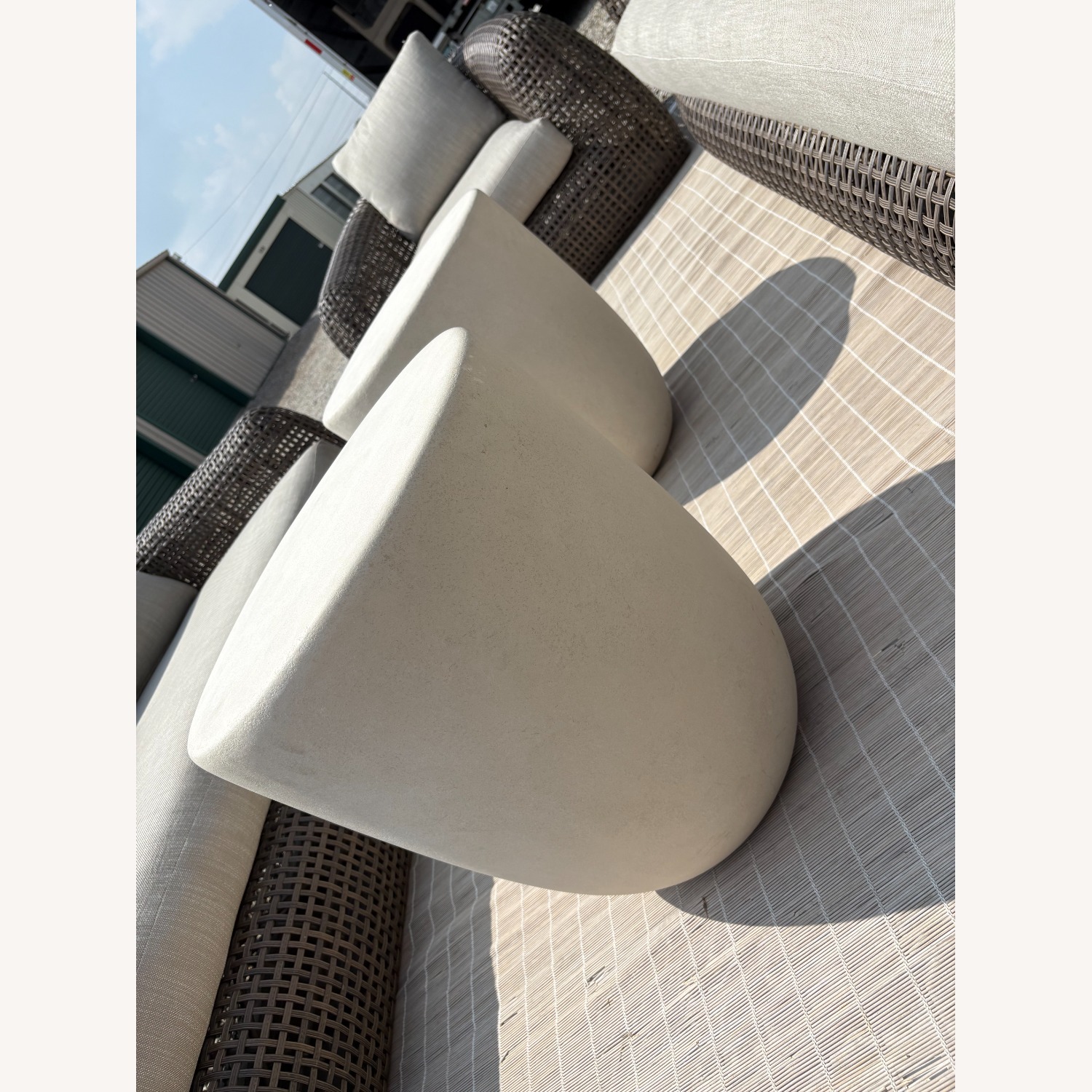Restoration Hardware Gemini Outdoor Seating Set 6 Pieces - image-1