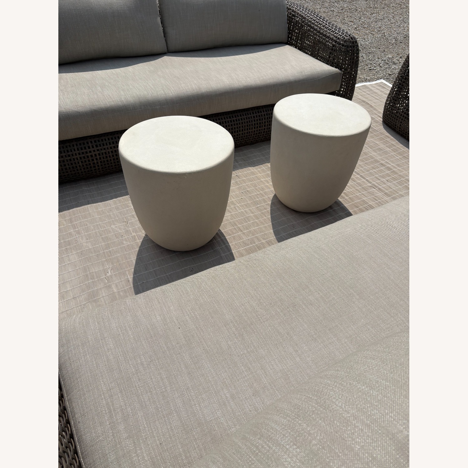 Restoration Hardware Gemini Outdoor Seating Set 6 Pieces - image-21