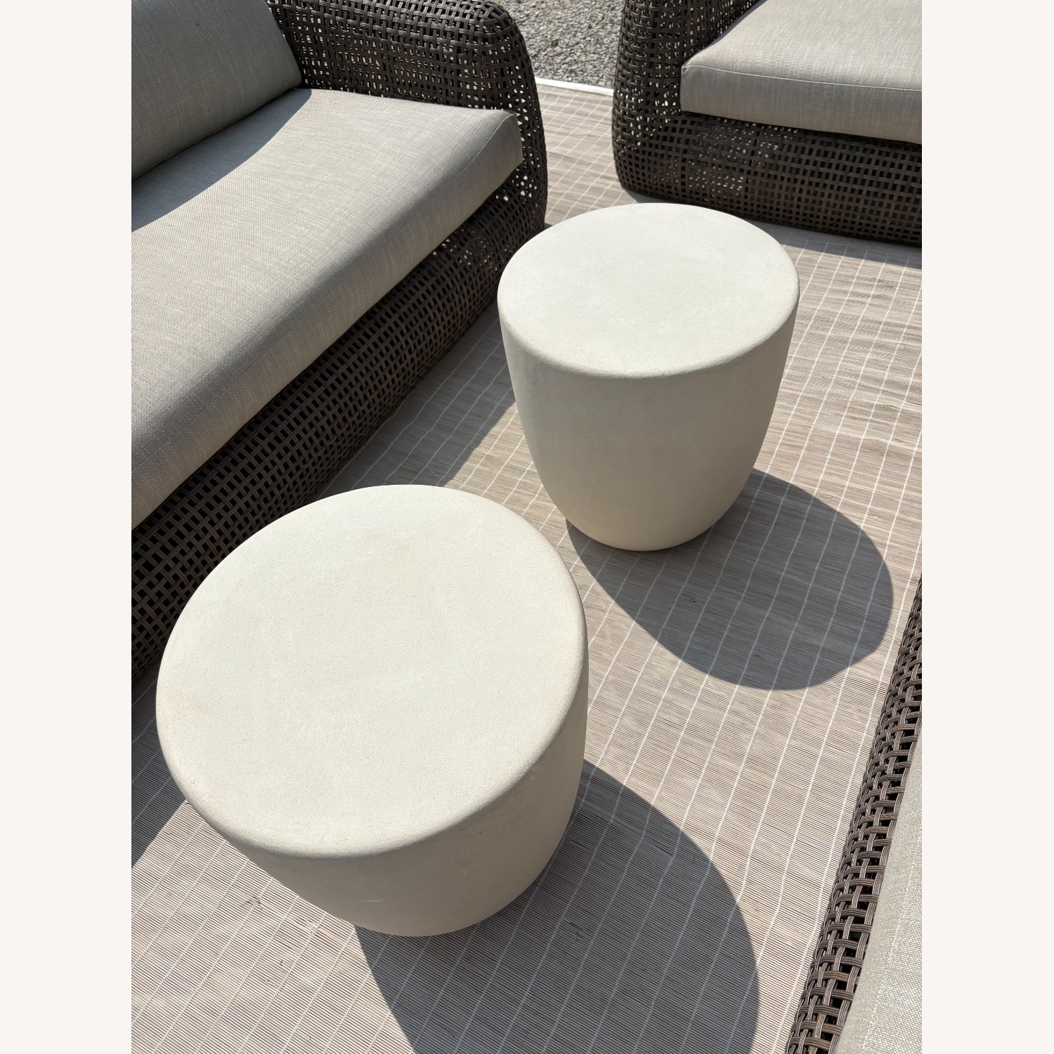 Restoration Hardware Gemini Outdoor Seating Set 6 Pieces - image-5