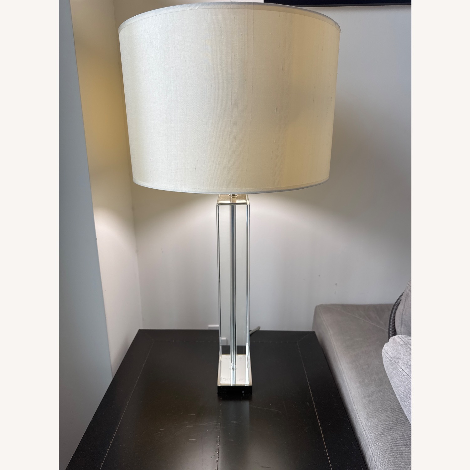 Williams Sonoma Crystal Block Table Lights - image-2