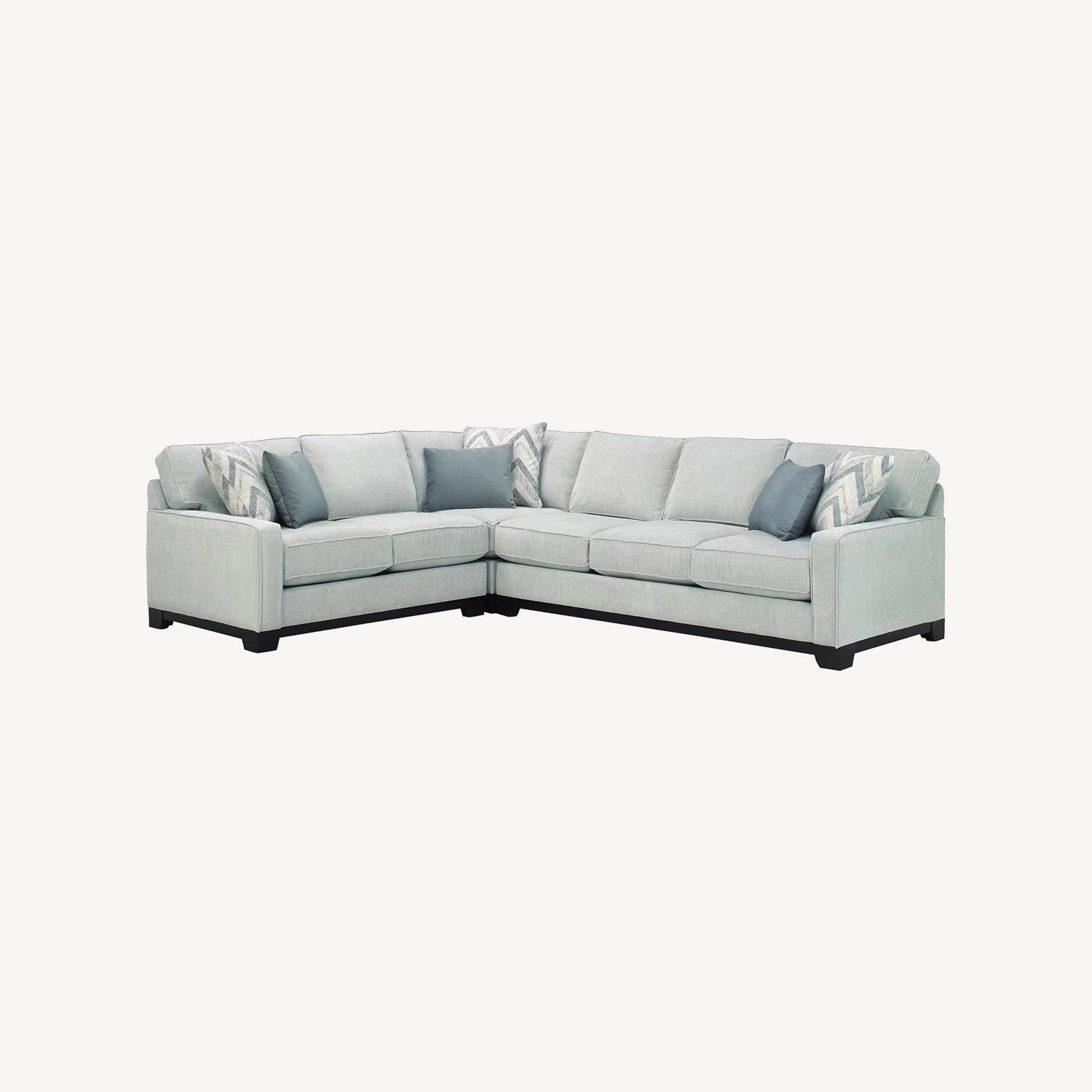 Raymour & Flanigan Arlo 3‑Piece Sleeper Sectional - image-0