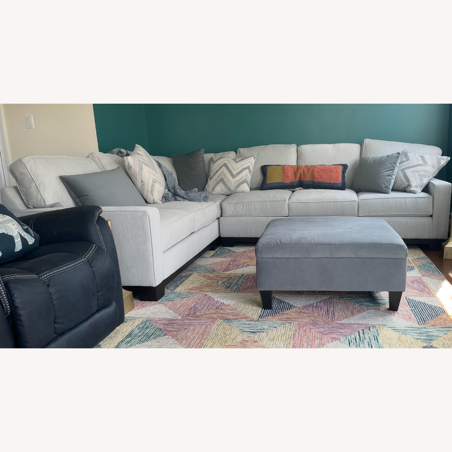 Raymour & Flanigan Arlo 3‑Piece Sleeper Sectional - image-3