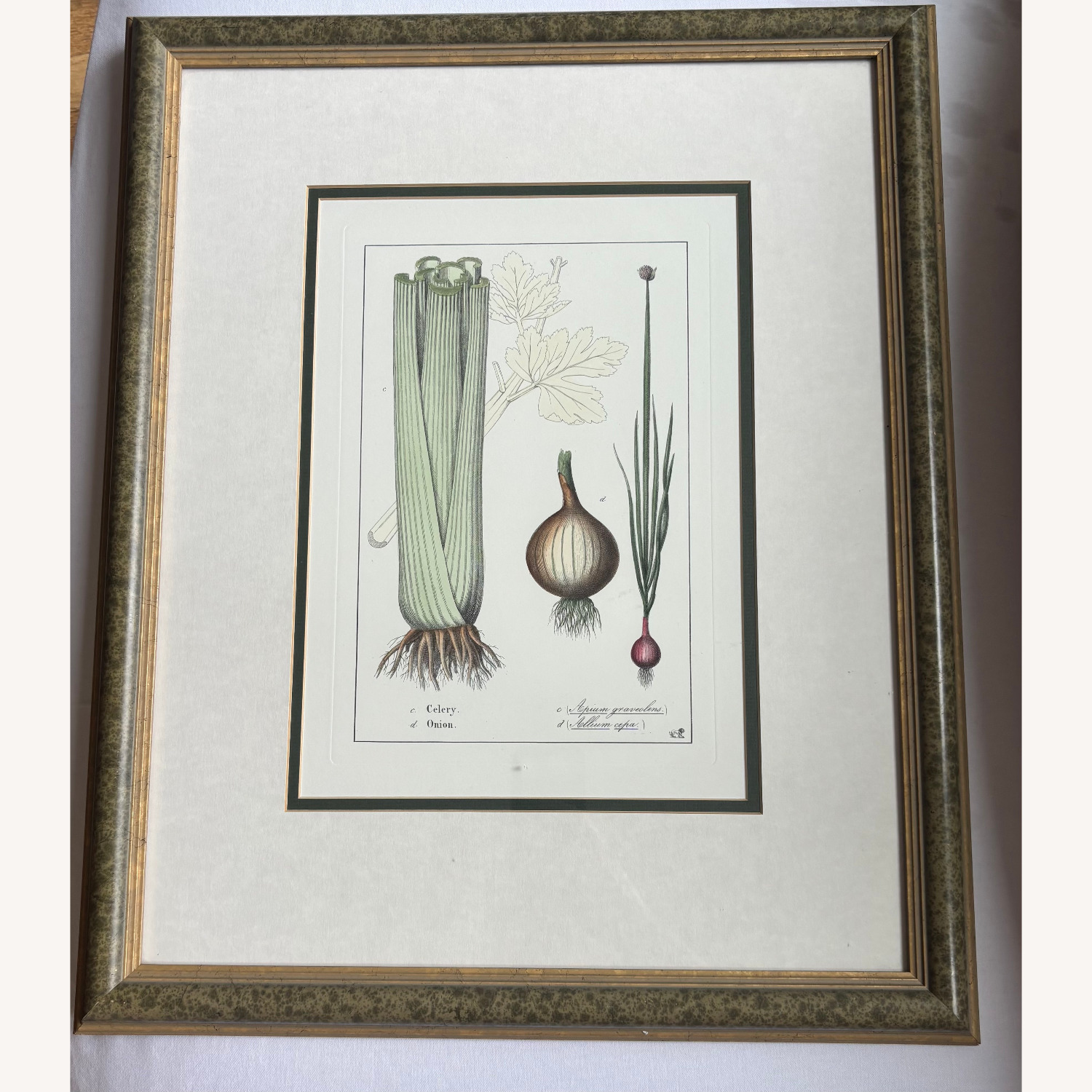 Two Food-Themed Prints in Custom Frames - image-2