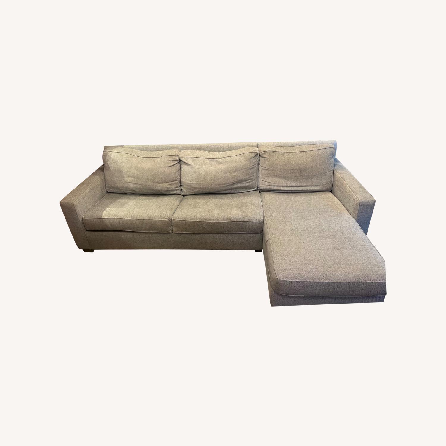 West Elm Sleeper Sofa and Storage - image-0