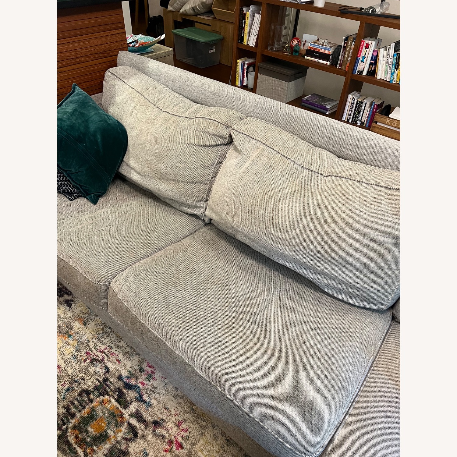 West Elm Sleeper Sofa and Storage - image-4