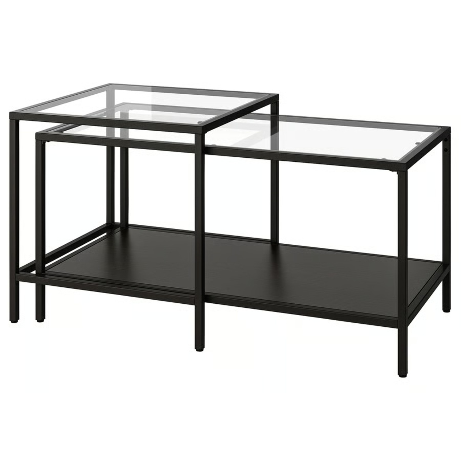 IKEA Vittsjo Nesting Coffee Table - image-4