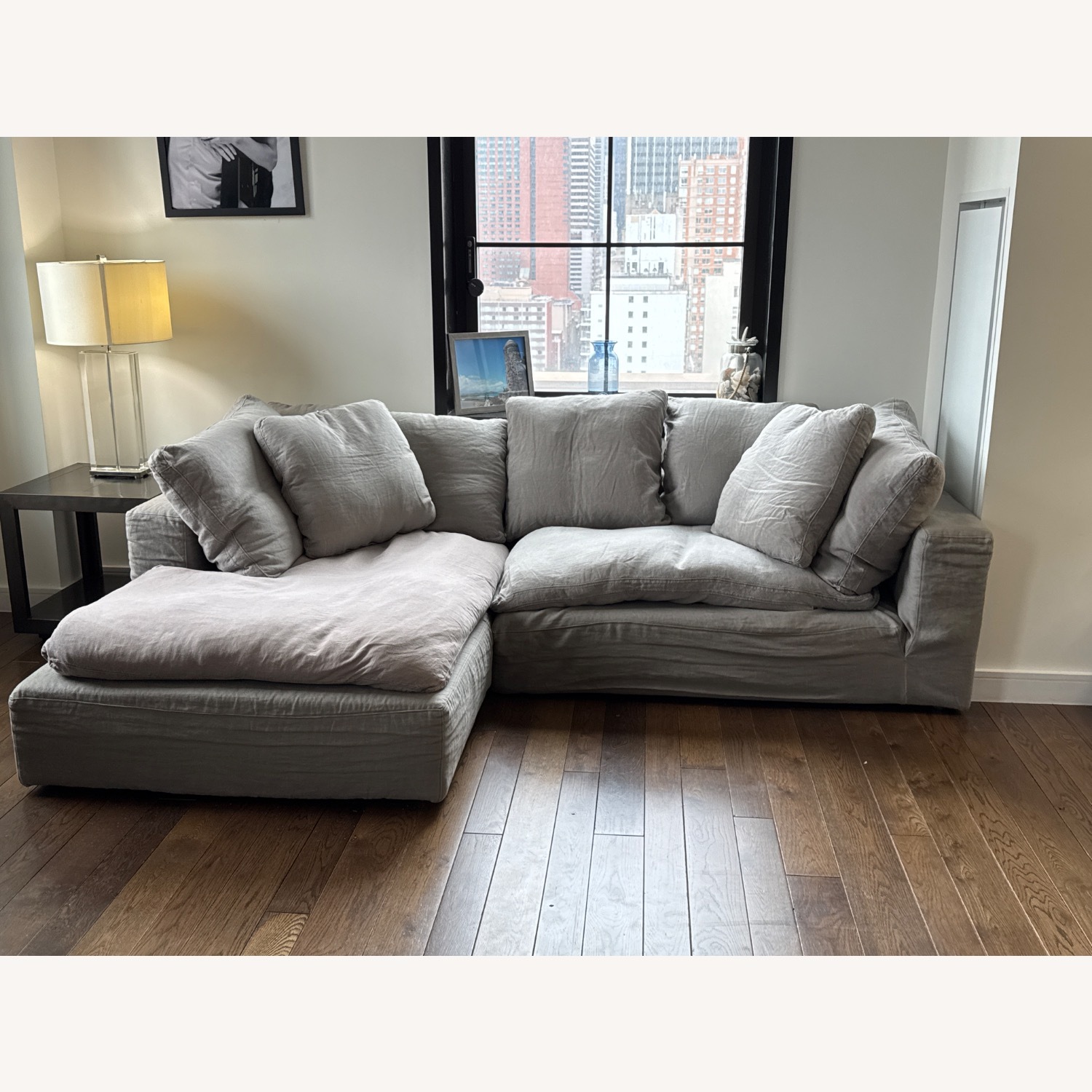 Cloud Left-Arm Sofa-Chaise Sectional - image-1