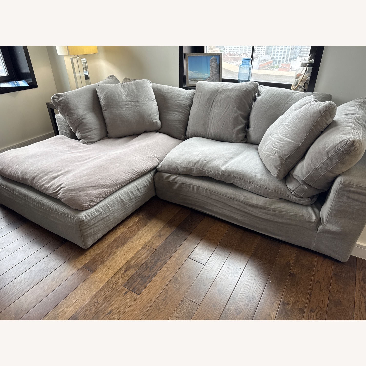 Cloud Left-Arm Sofa-Chaise Sectional - image-2
