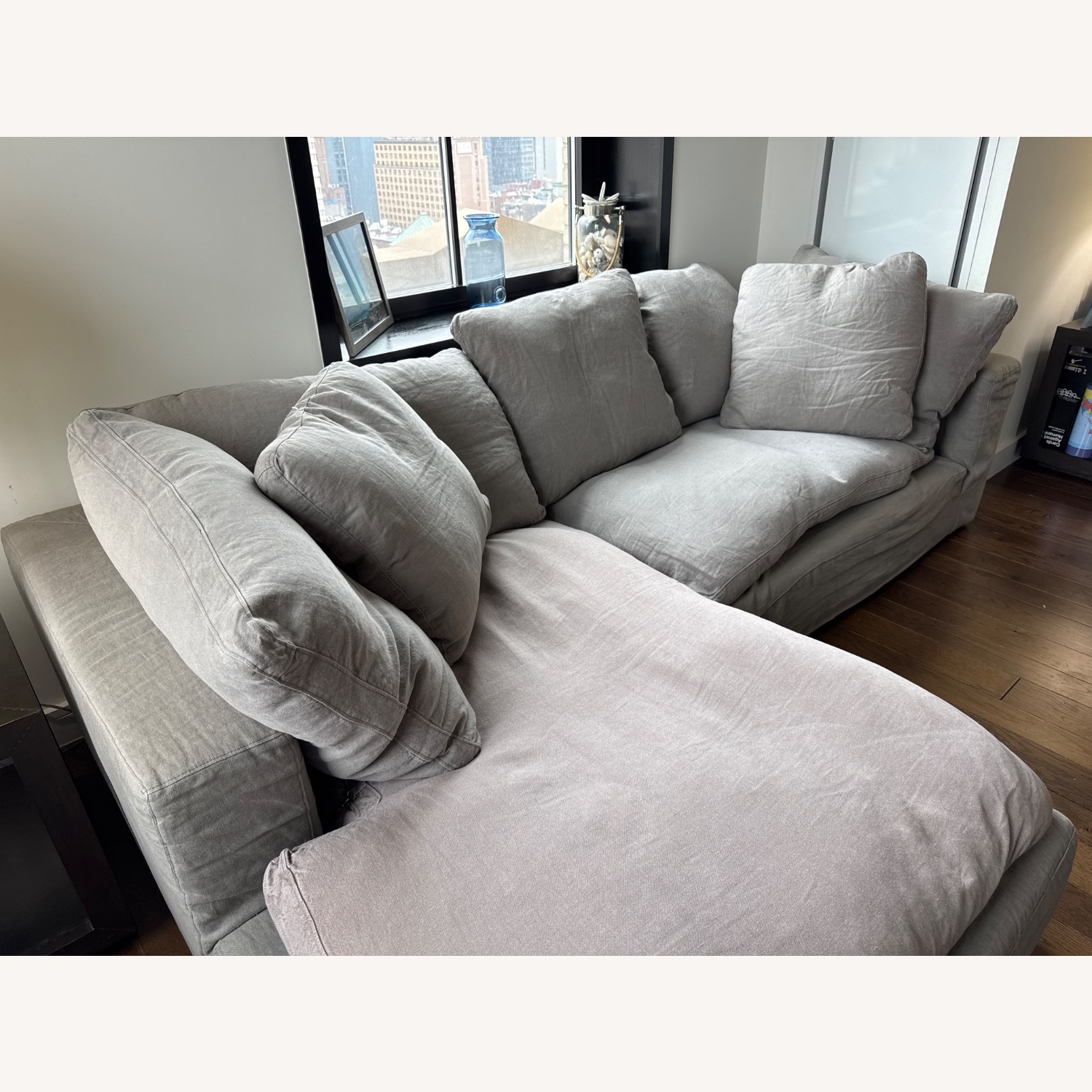 Cloud Left-Arm Sofa-Chaise Sectional - image-3