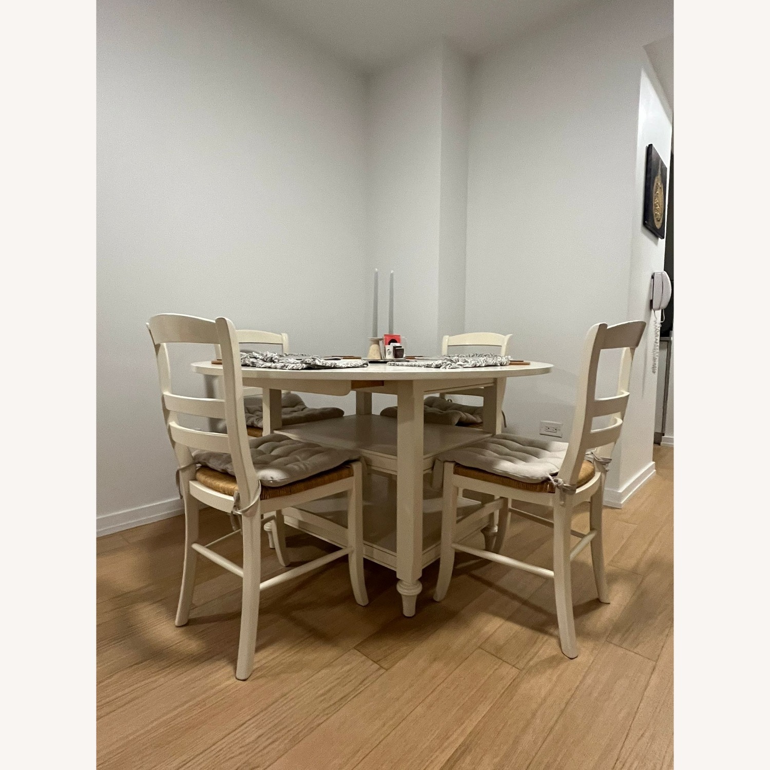 Pottery Barn Shayne Dining Table Set - image-3