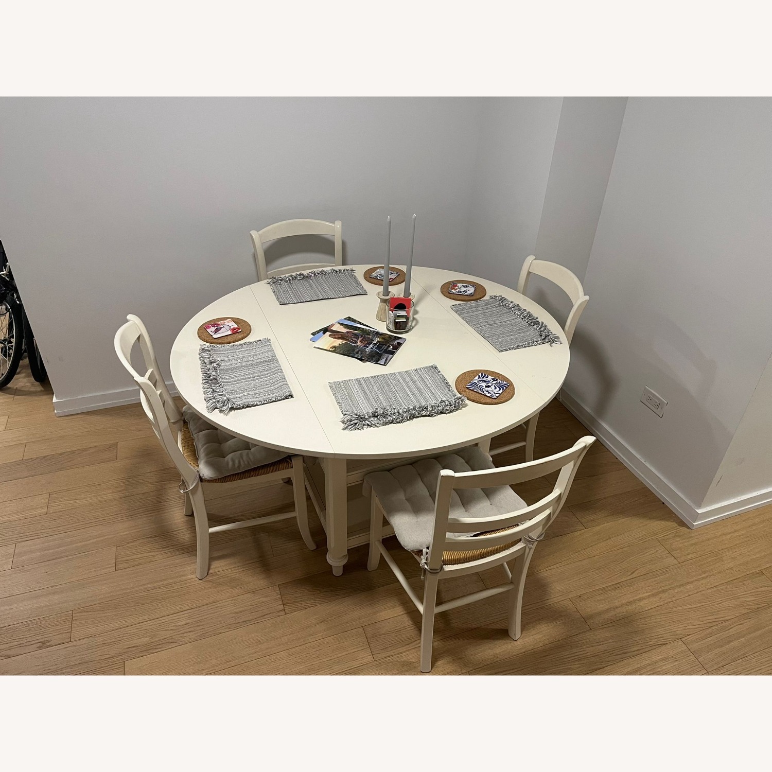 Pottery Barn Shayne Dining Table Set - image-1