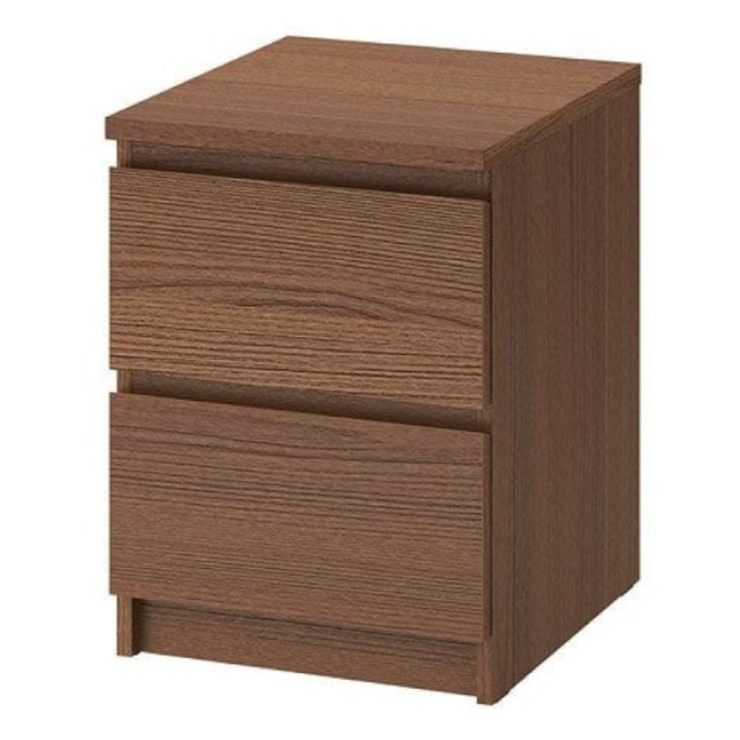 IKEA Malm 2-Drawer Nightstand - image-1
