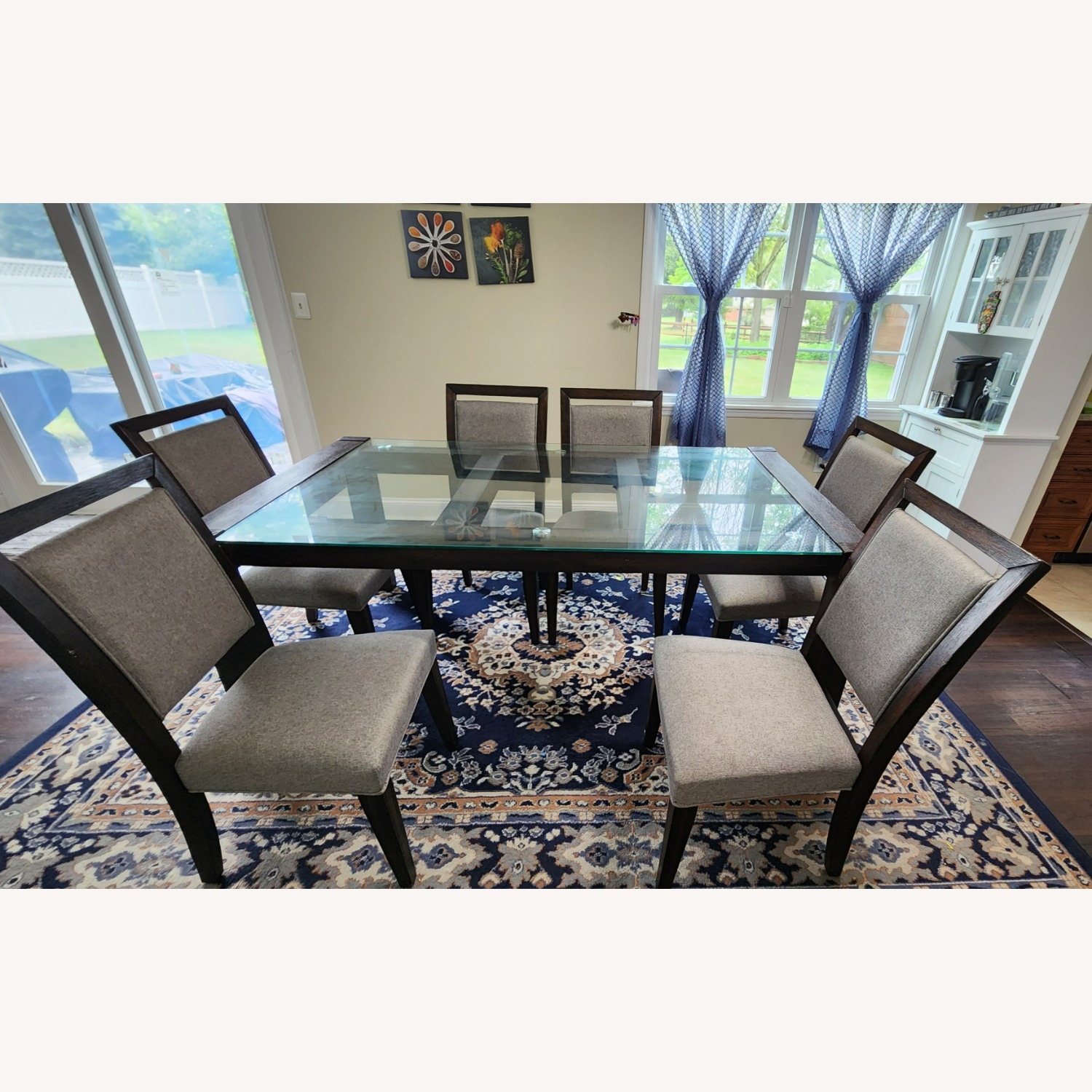 Raymour & Flanigan - 7 piece Dining Set - image-2