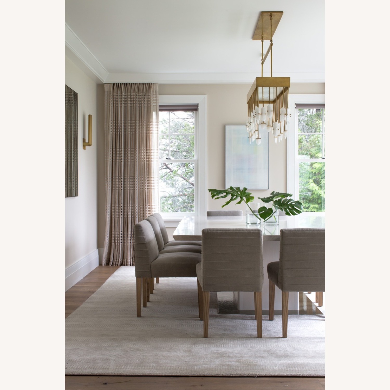 Verellen Inc Thibaut Set of Armless  Dining Chairs  - image-1