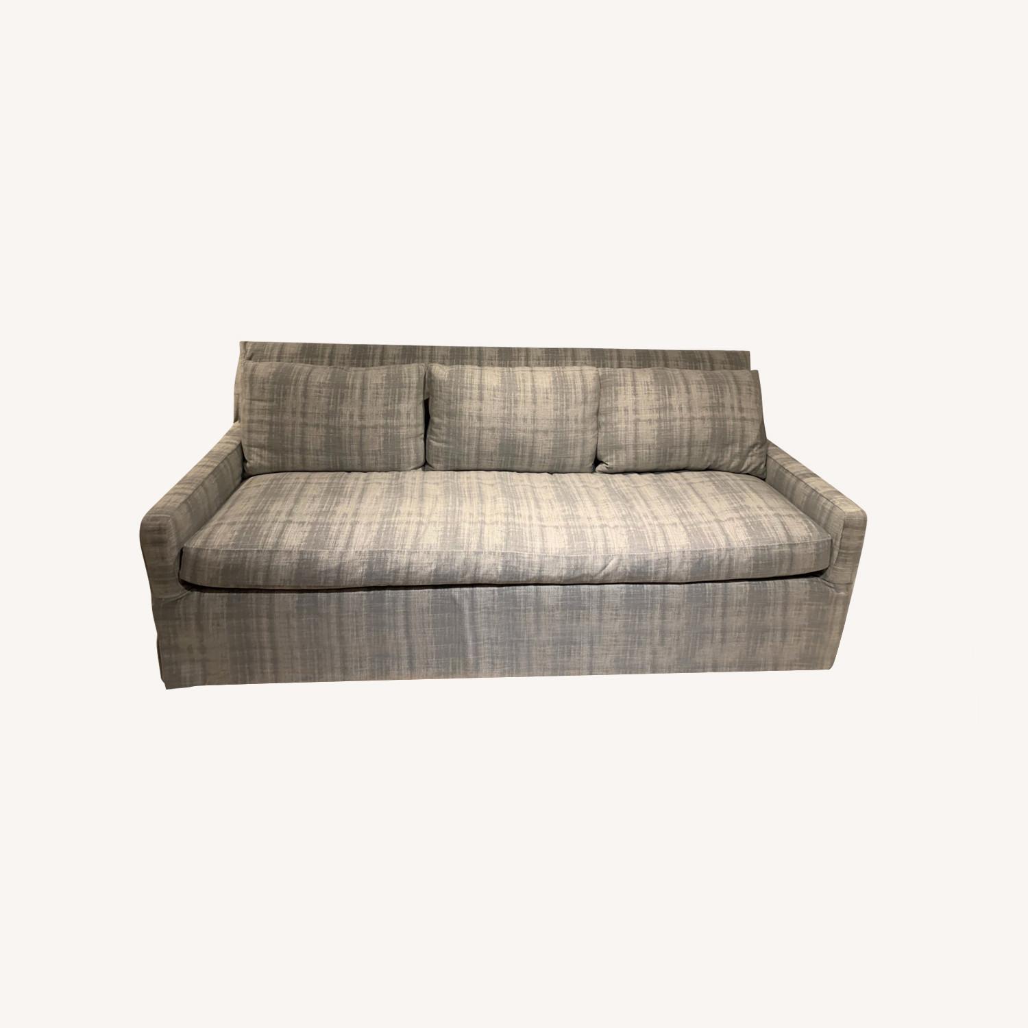 Lee Industries Slipcovered Queen Sleeper Sofa - image-0