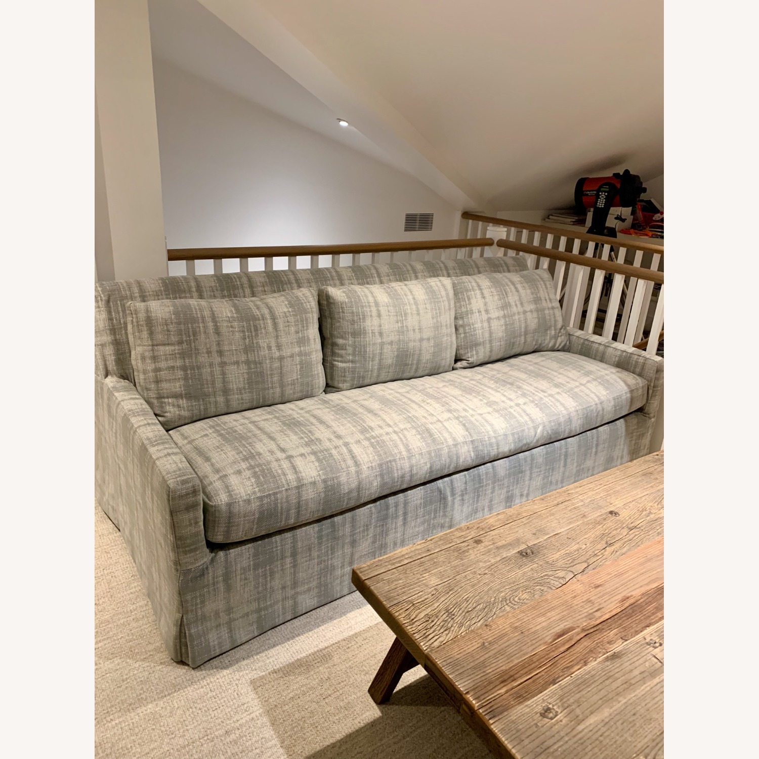 Lee Industries Slipcovered Queen Sleeper Sofa - image-3