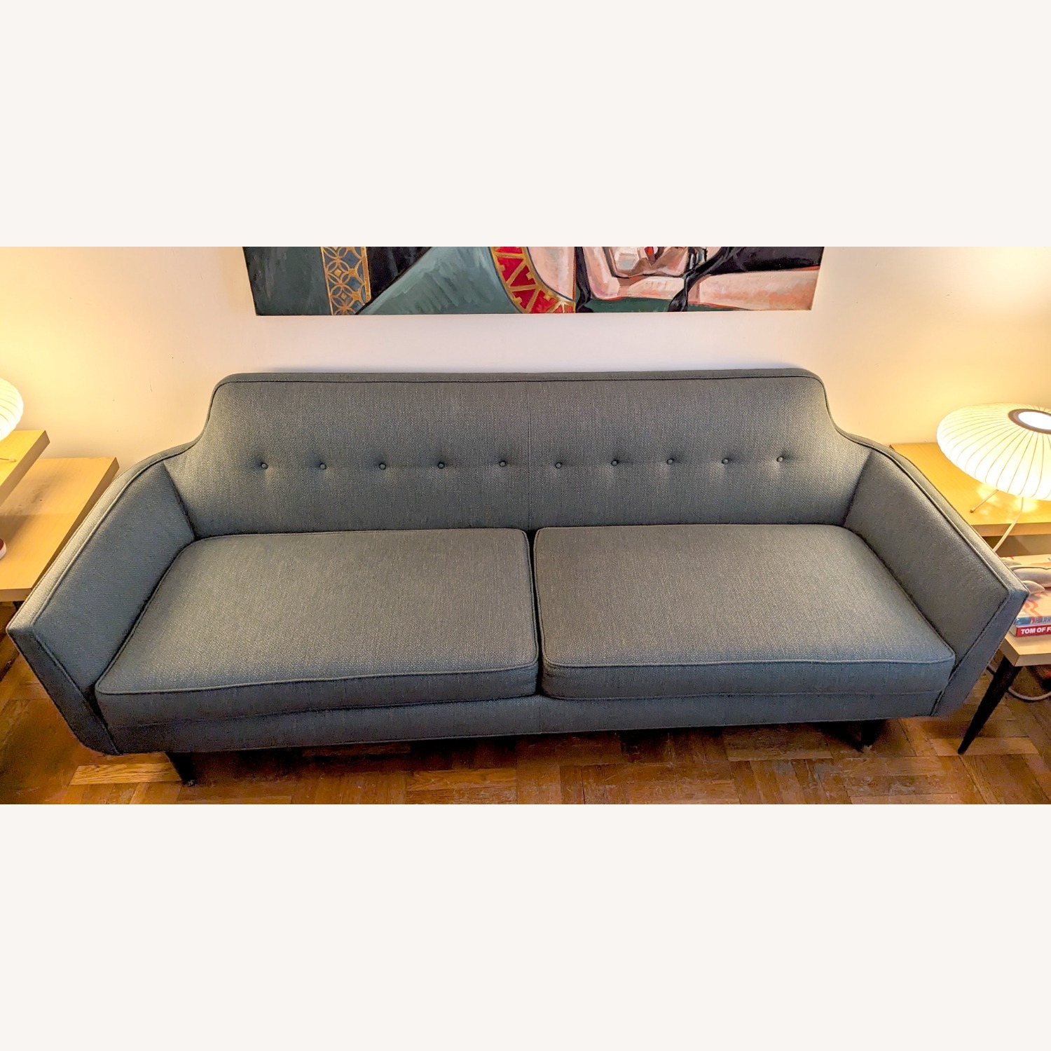 Crate & Barrel Mid Century Sofa - image-1