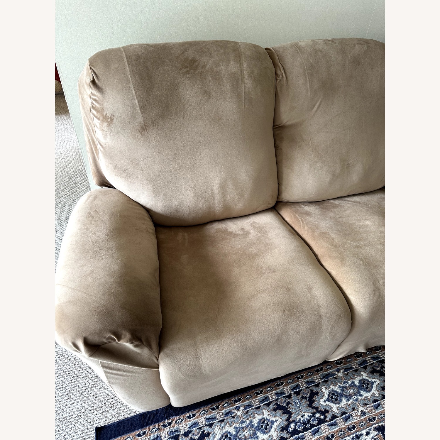 Amazon Lexicon Ryan Power Double Reclining Sofa Grey - image-4