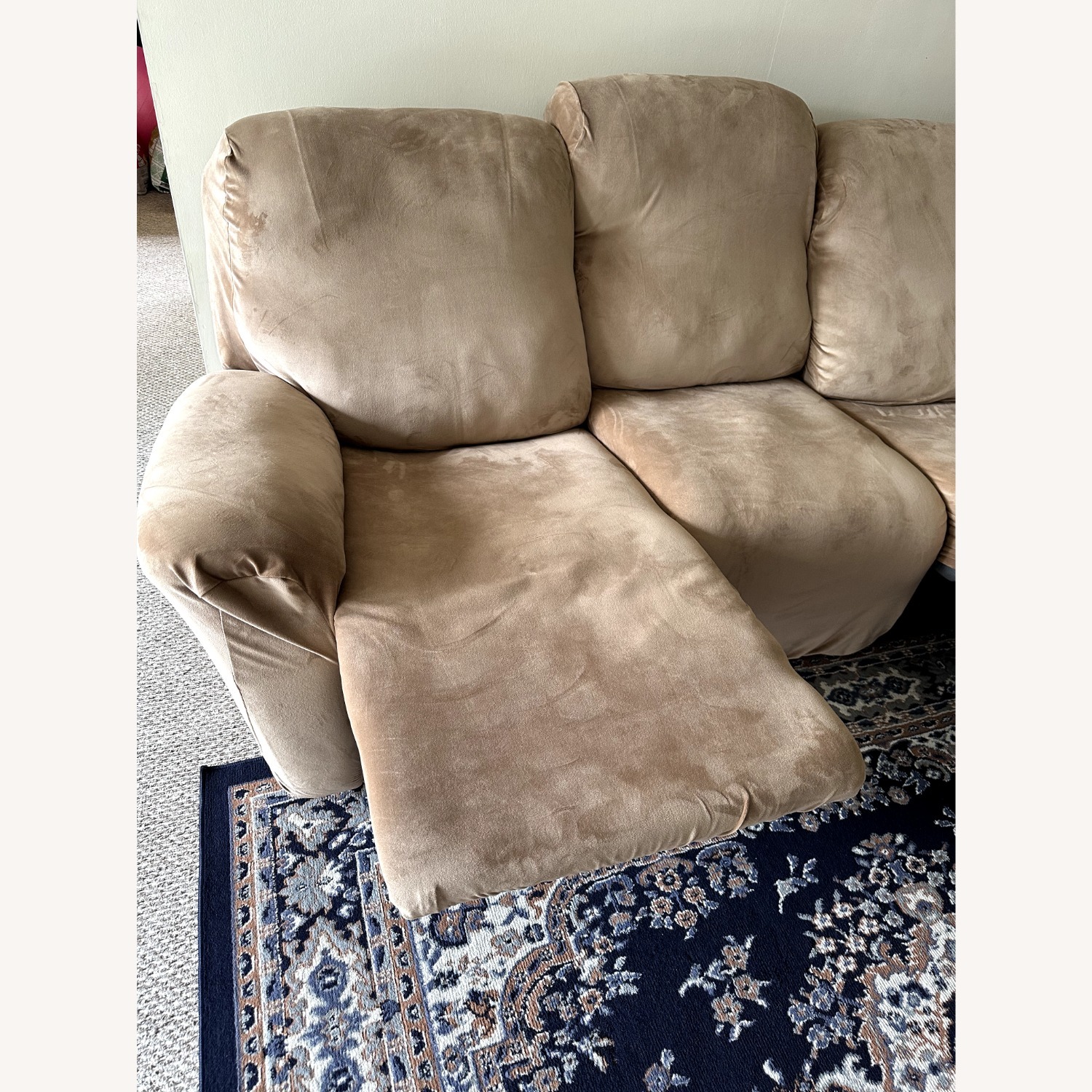 Amazon Lexicon Ryan Power Double Reclining Sofa Grey - image-6