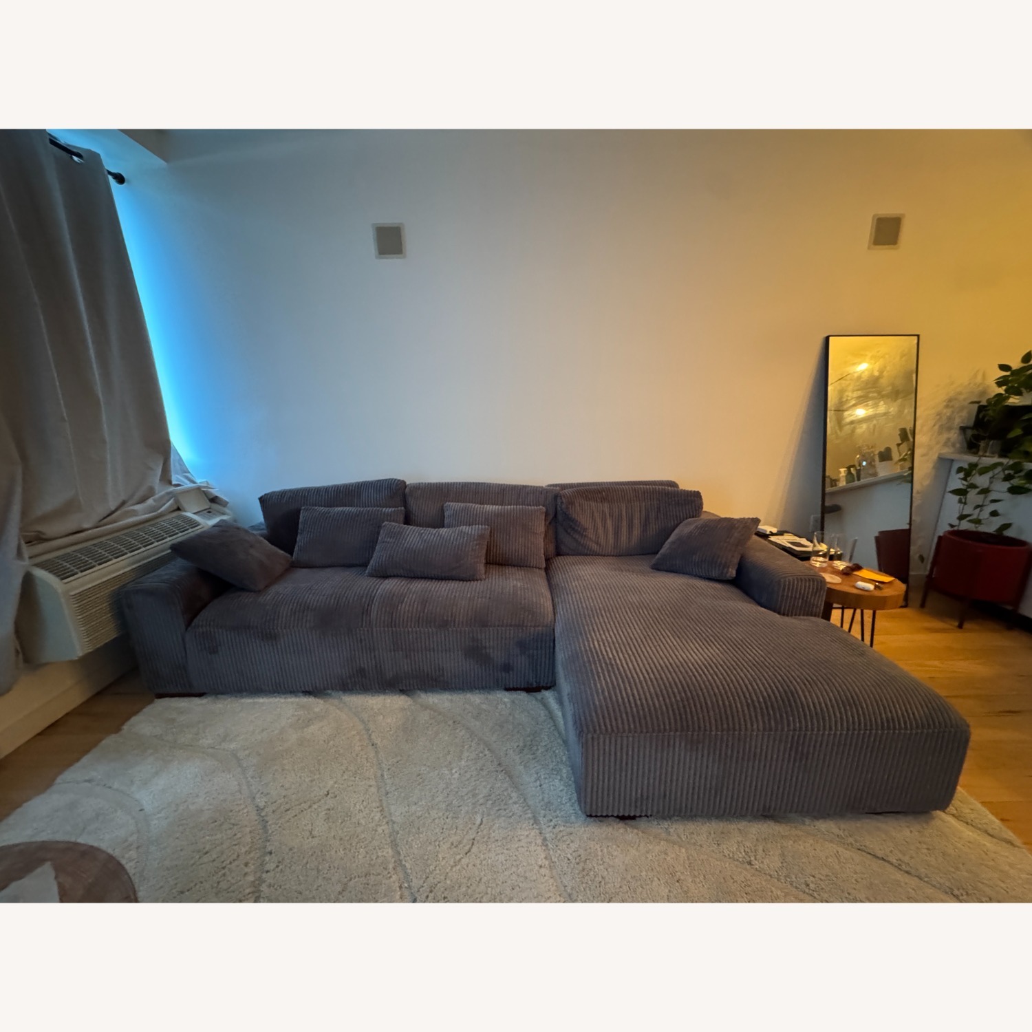 Wade Logan Asyiah 2 Piece Upholstered Sectional - image-1