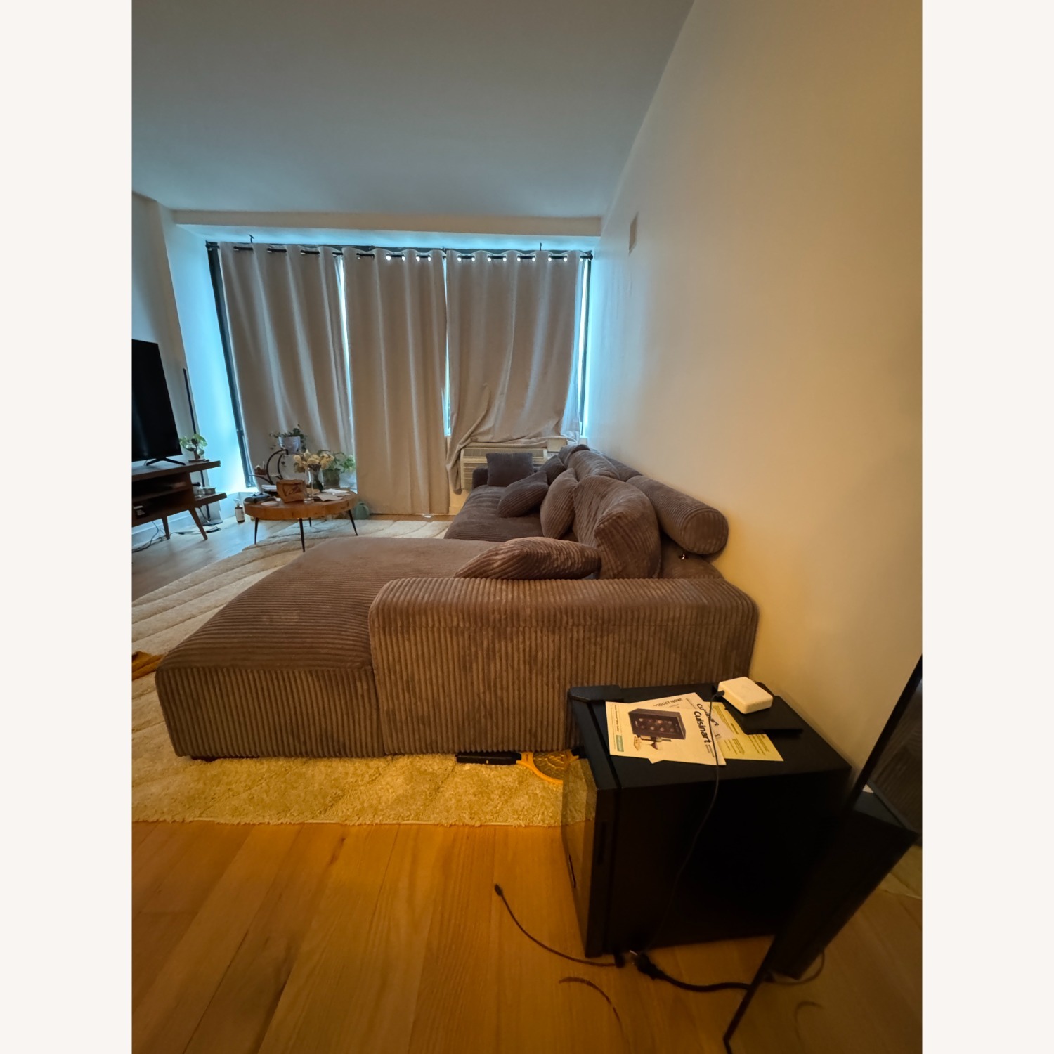 Wade Logan Asyiah 2 Piece Upholstered Sectional - image-3