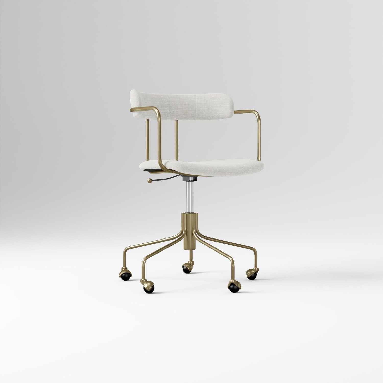 West Elm Lenox Swivel Office Chair - image-7