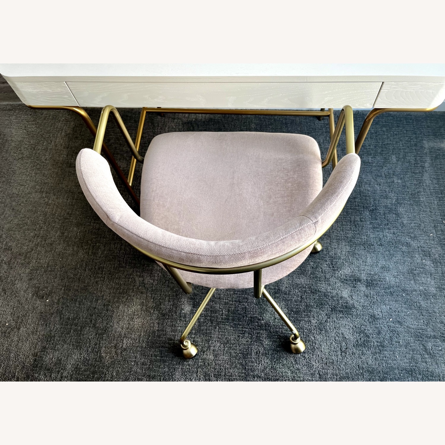 West Elm Lenox Swivel Office Chair - image-6