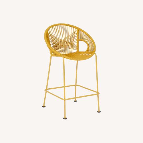 Used Article Kasiko Counter Stool Turmeric for sale on AptDeco