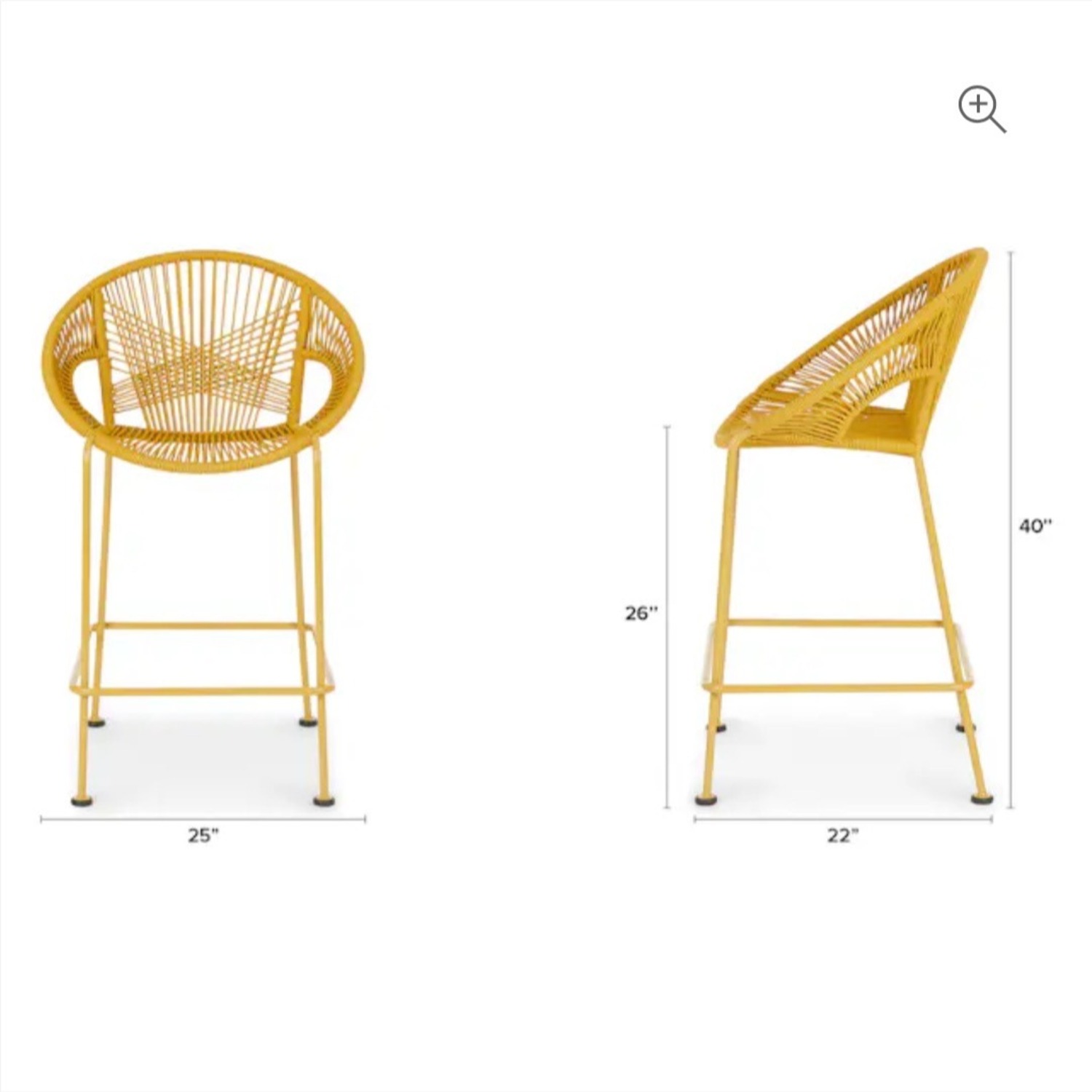 Article Kasiko Counter Stool Turmeric - image-3