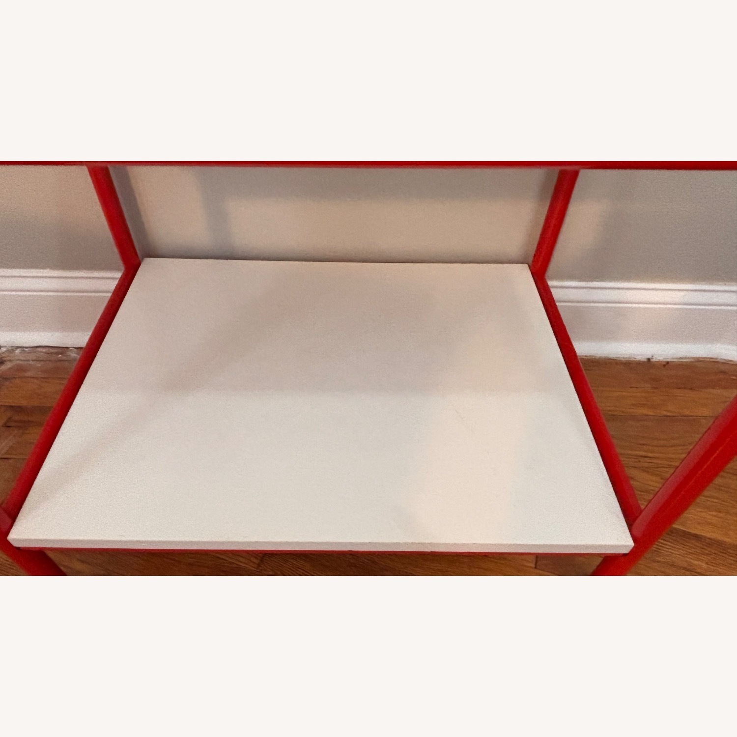 Vintage 1980s Bauhaus-Style Rolling Cart - image-5