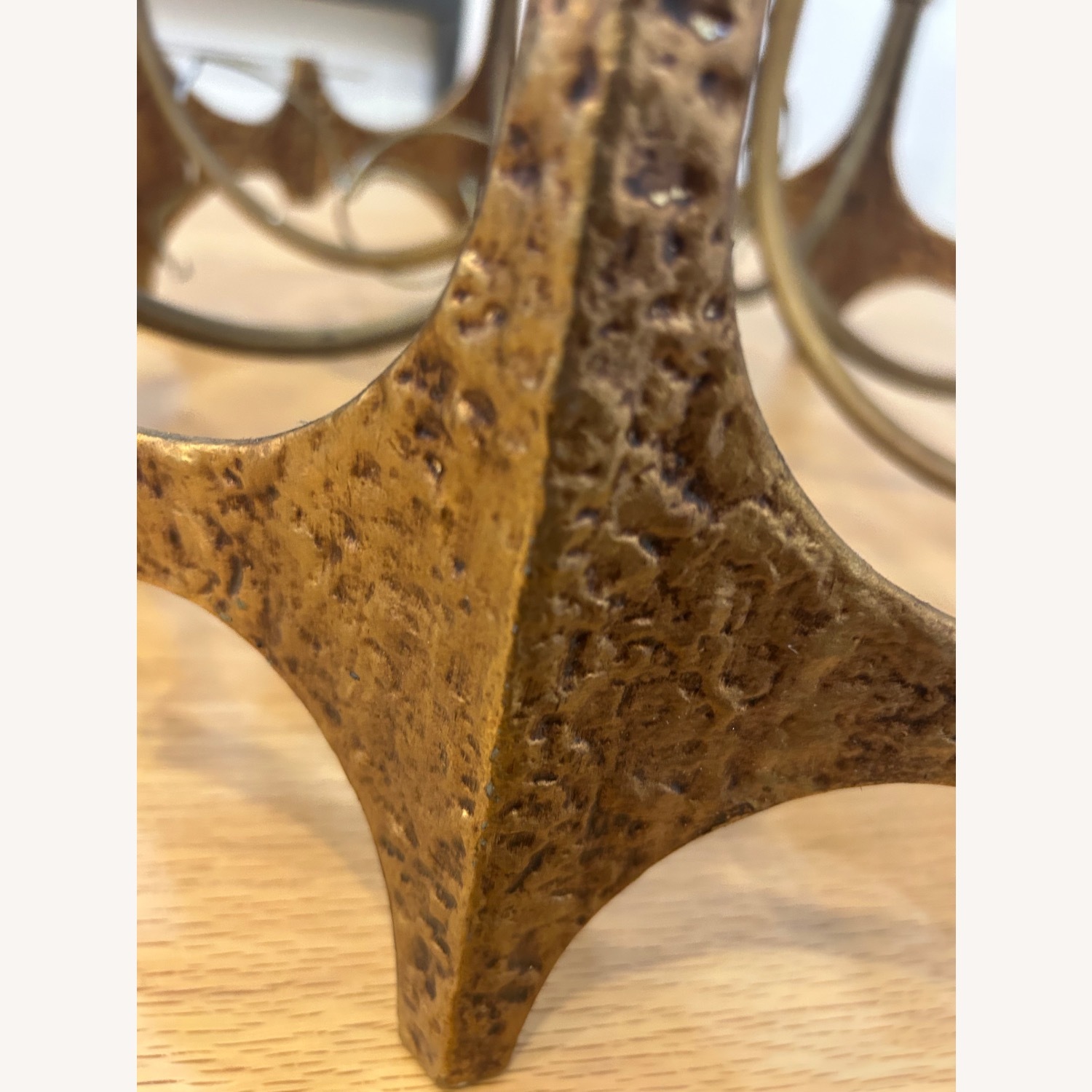 Mid Century Brutalist Chandelier by Moe Bridges - image-5