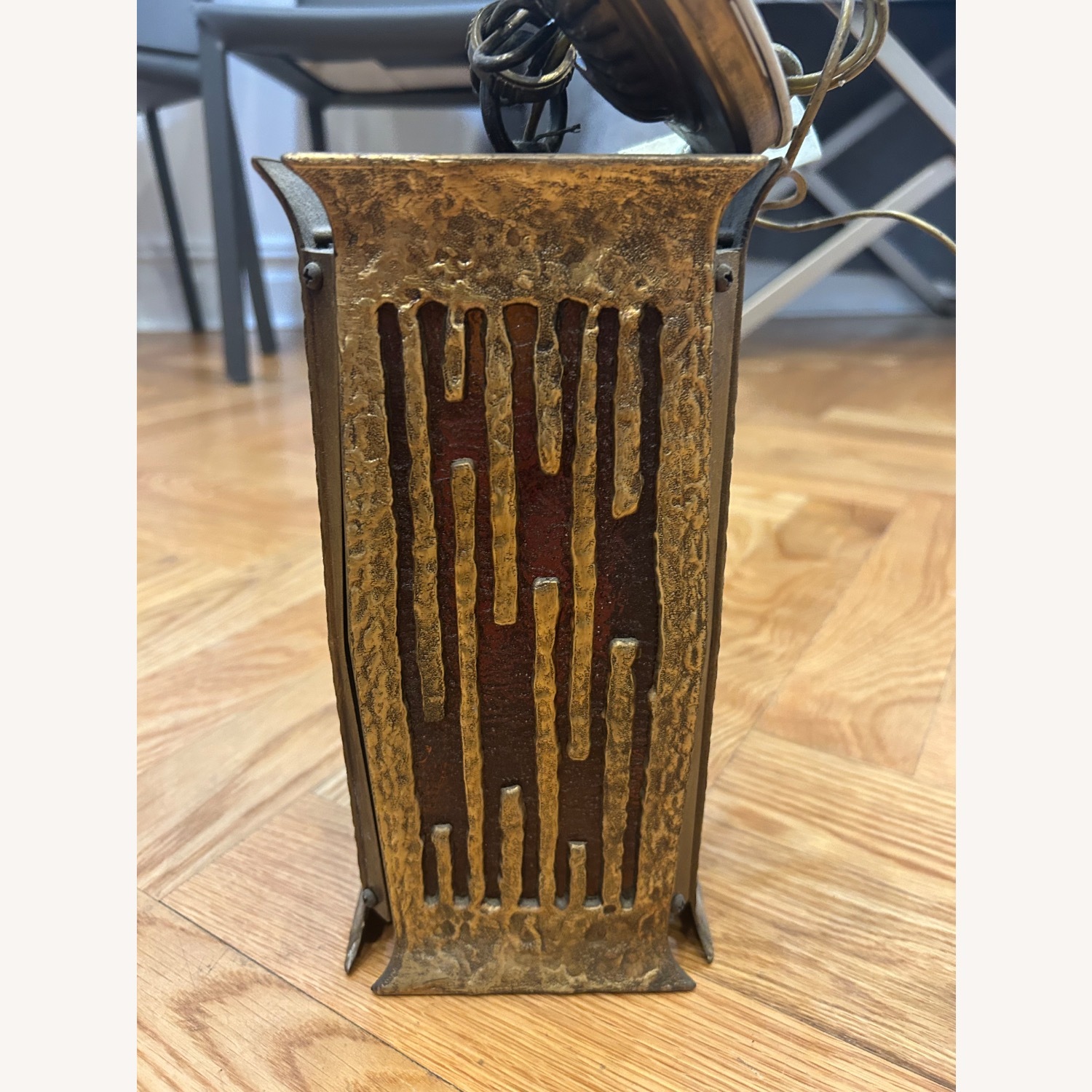 Mid Century Brutalist Chandelier by Moe Bridges - image-6